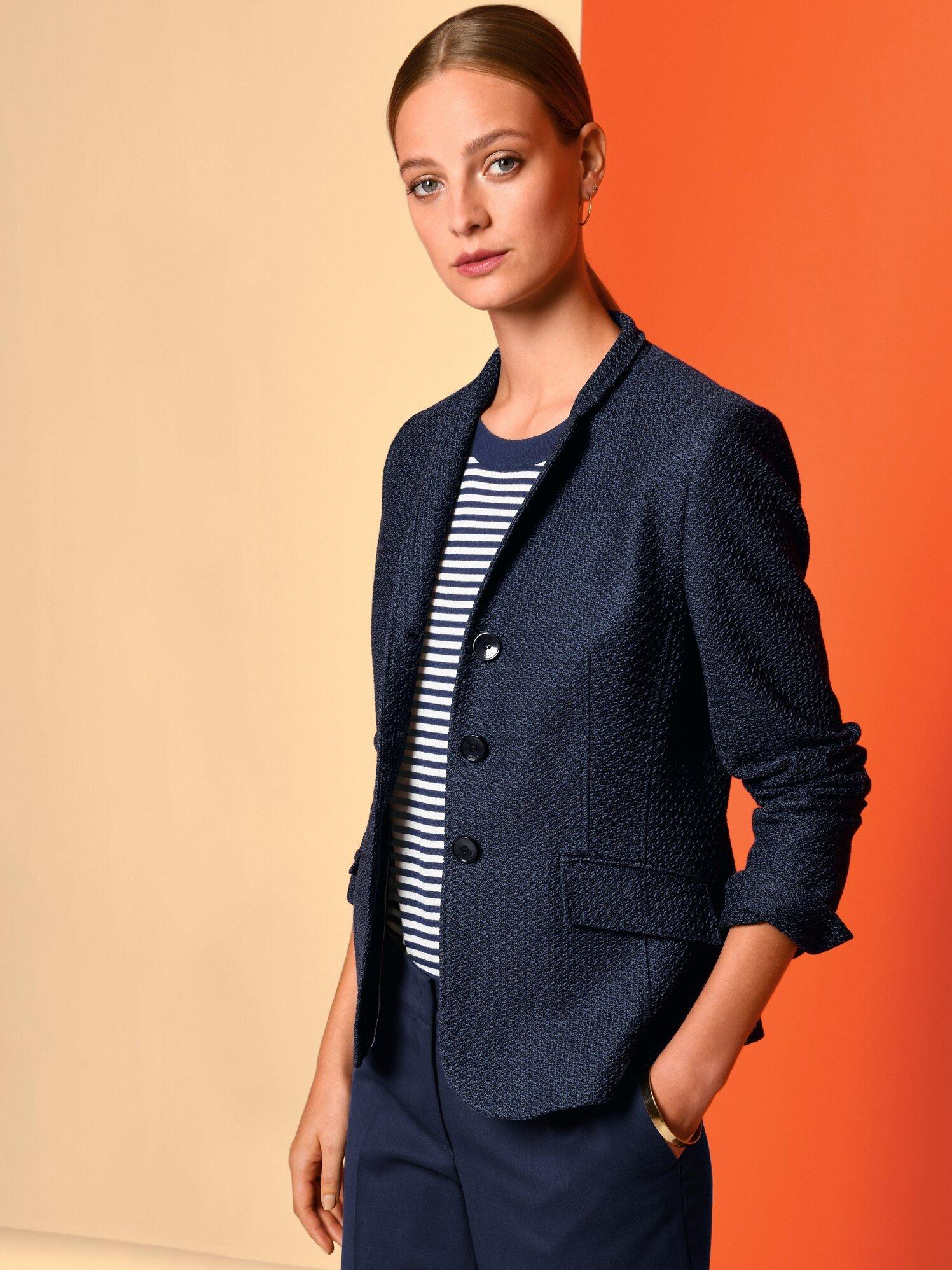 Fadenmeister Berlin - Jerseyblazer van 100% katoen