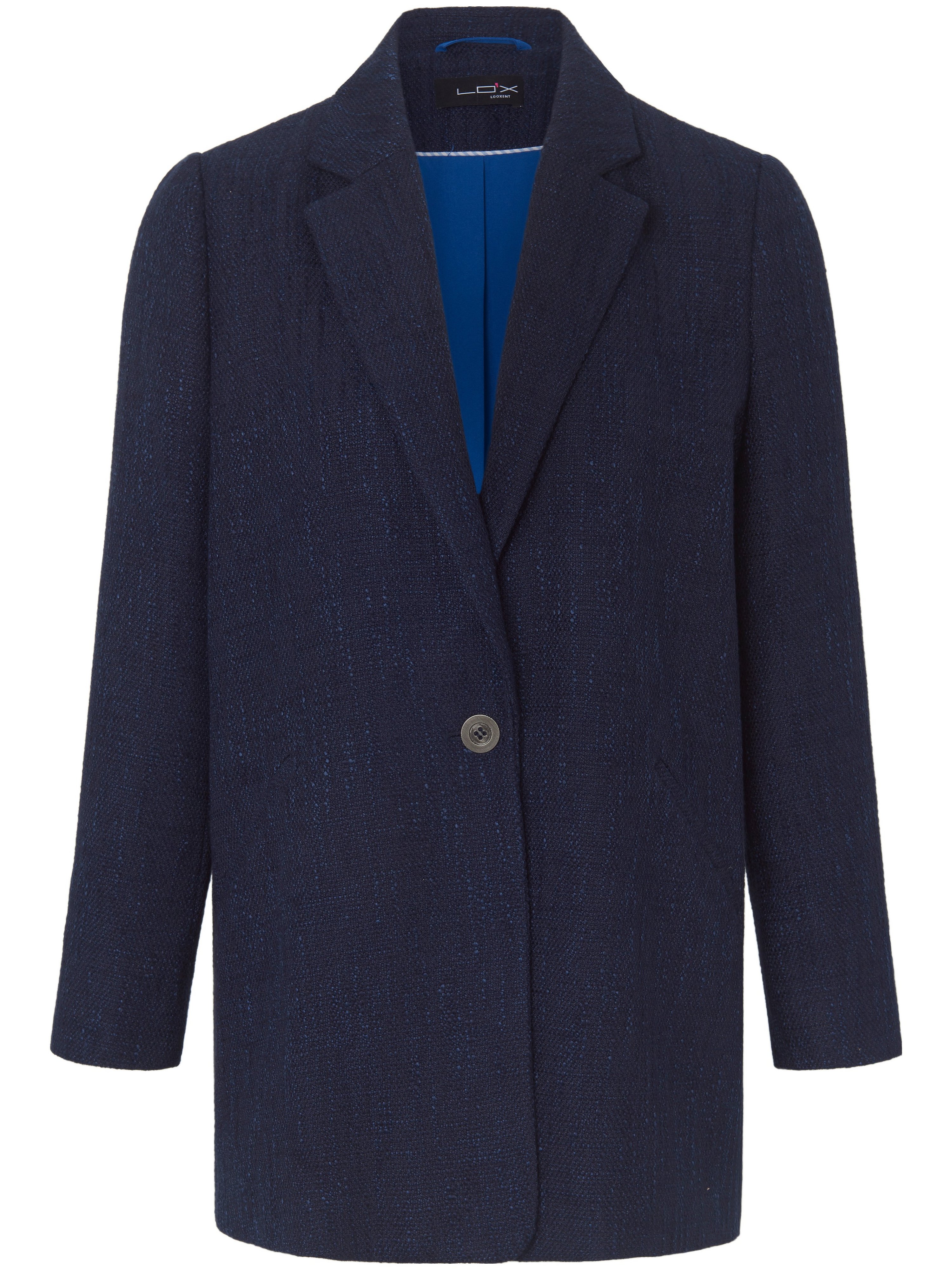 Lange blazer in oversized-style Van Looxent blauw