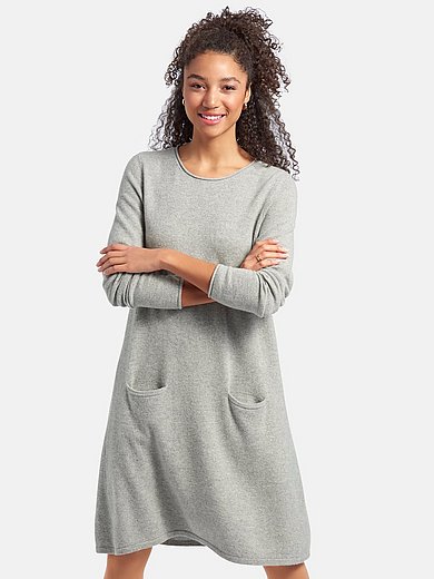include - Knitted dress in 100% cashmere