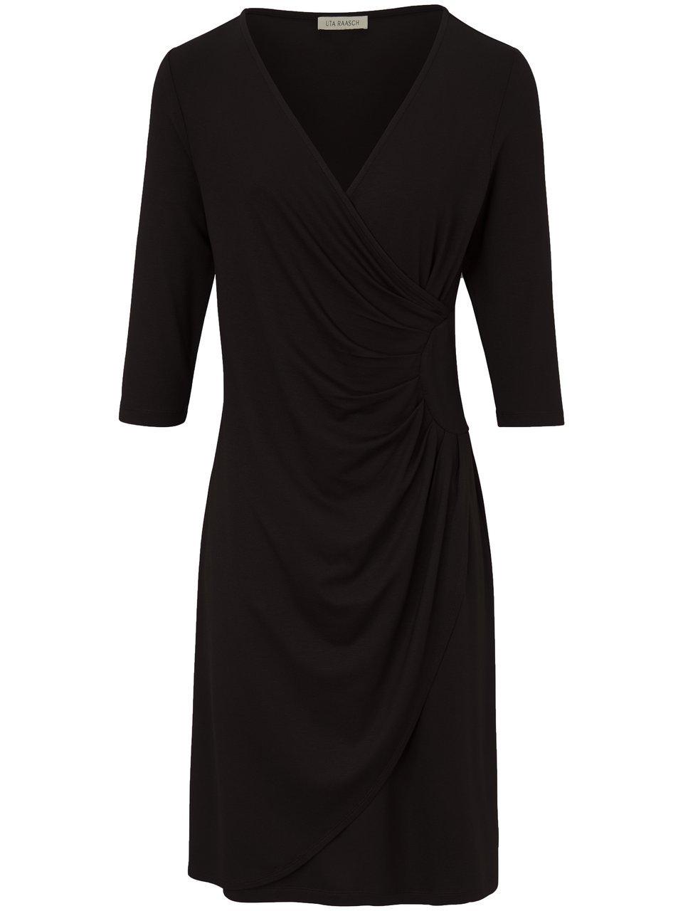 Jersey-Kleid 3/4-Arm Uta Raasch schwarz günstig online kaufen