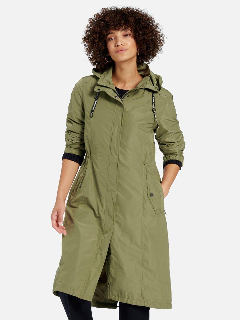 Green Goose Le manteau avec capuche sauge