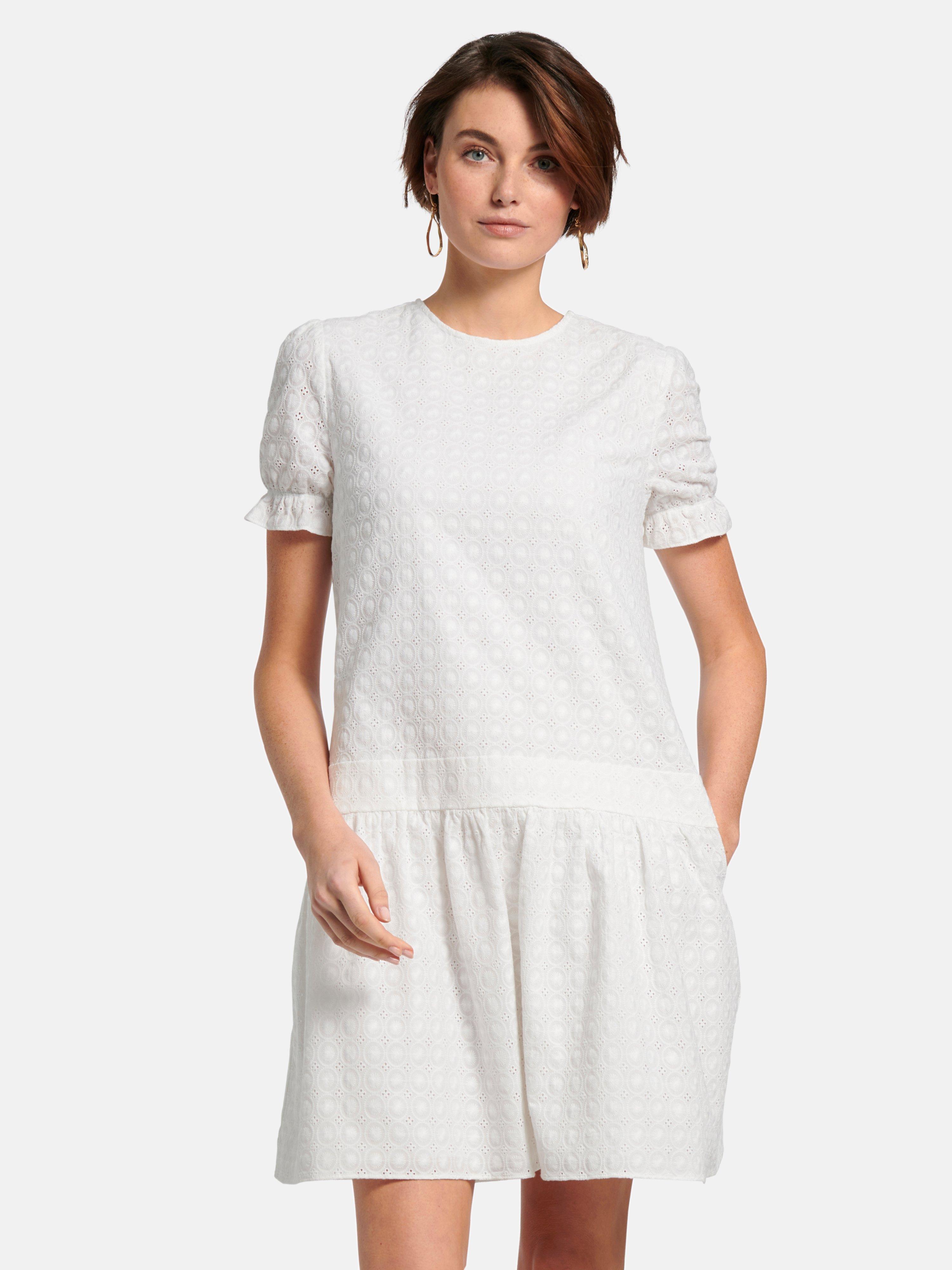 Joop Kleid Mit 1 2 Arm Weiss 