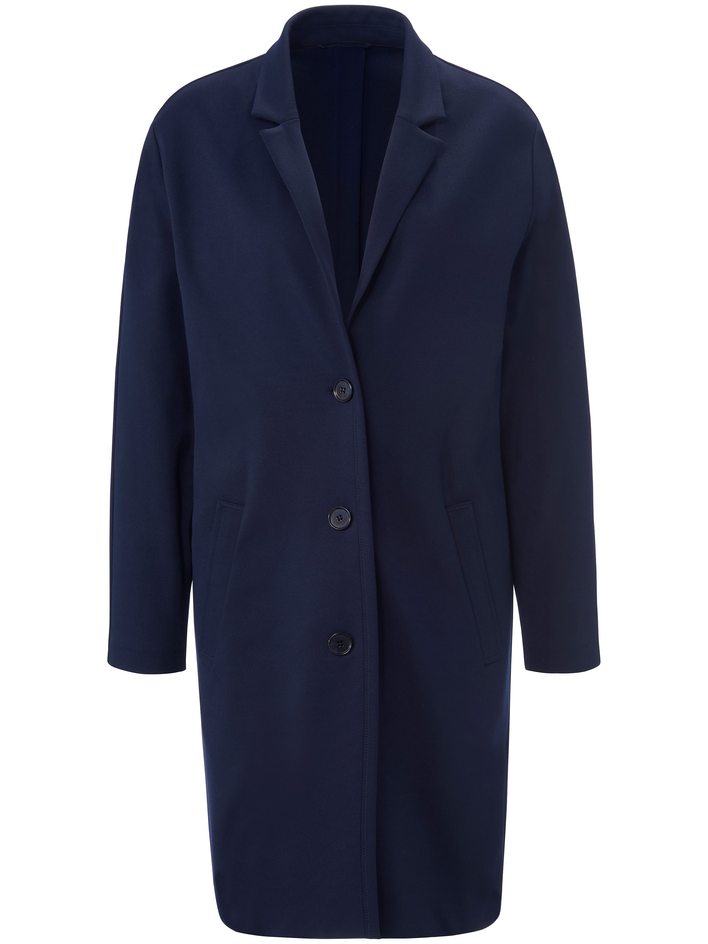 Le manteau jersey avec manches longues  tRUE STANDARD bleu taille 46