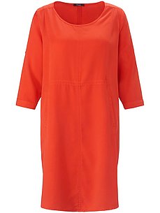 la robe manches 3/4  frapp orange