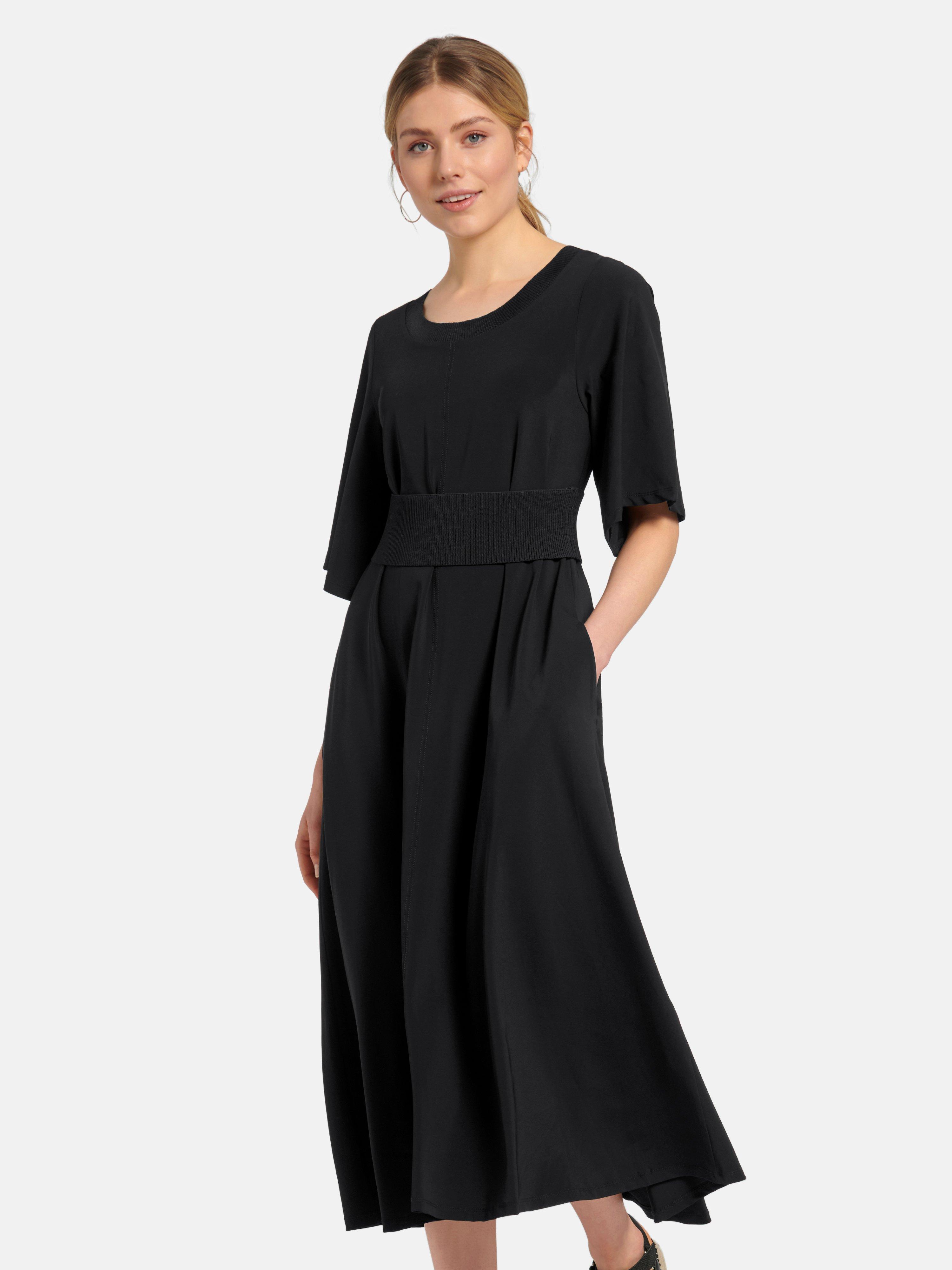 Margittes - Jersey-Kleid - Schwarz