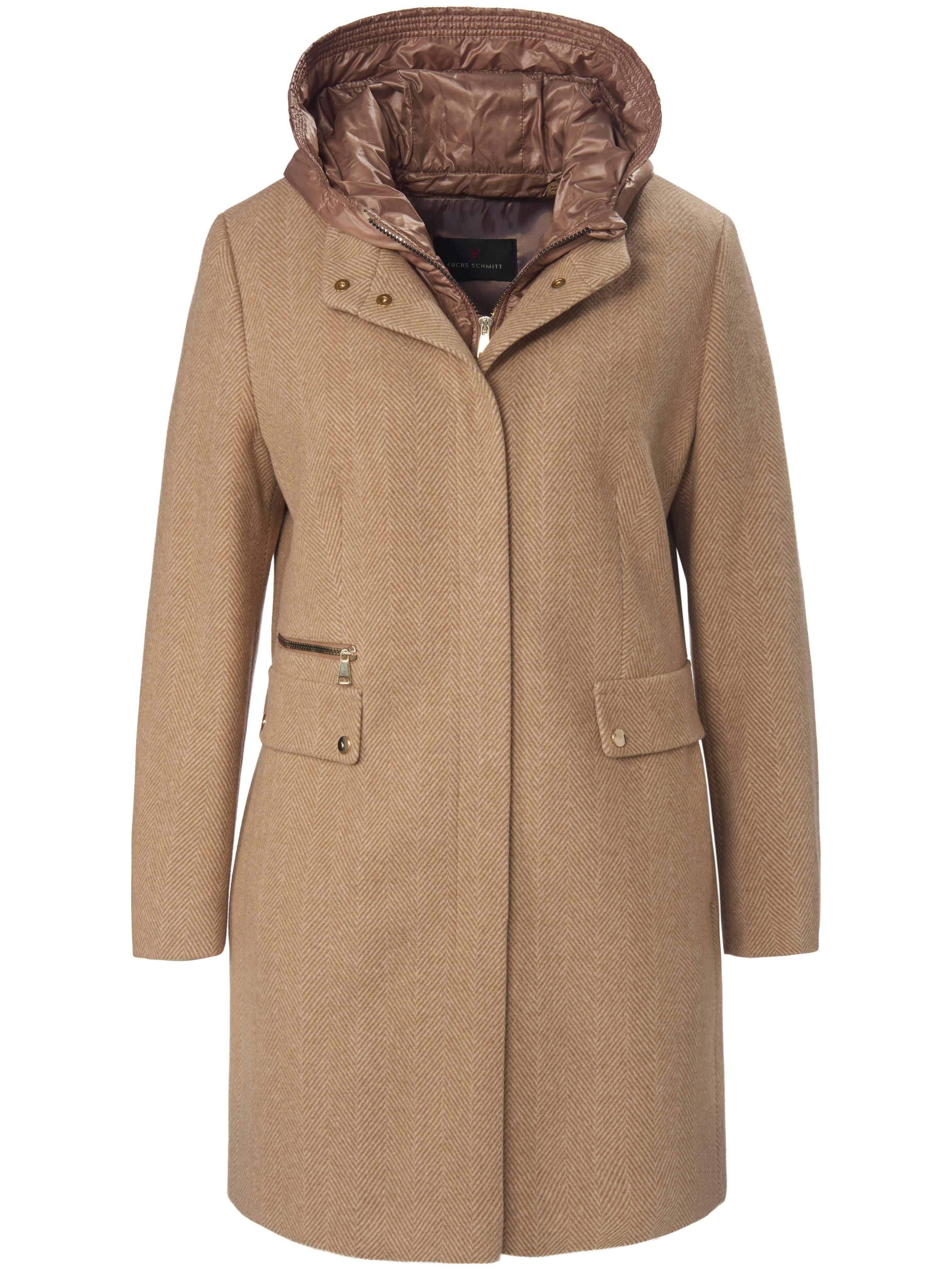 Le manteau à capuche amovible  Fuchs & Schmitt marron