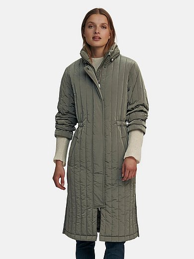 MYBC - Quiltet frakke med ståkrave