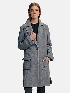 Le manteau matelassé taille 50 Polaire Peter Hahn en coloris Noir Femme Vêtements Manteaux Parkas 