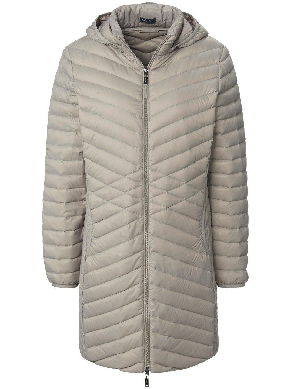 Daunen-Long-Steppjacke MYBC beige günstig online kaufen