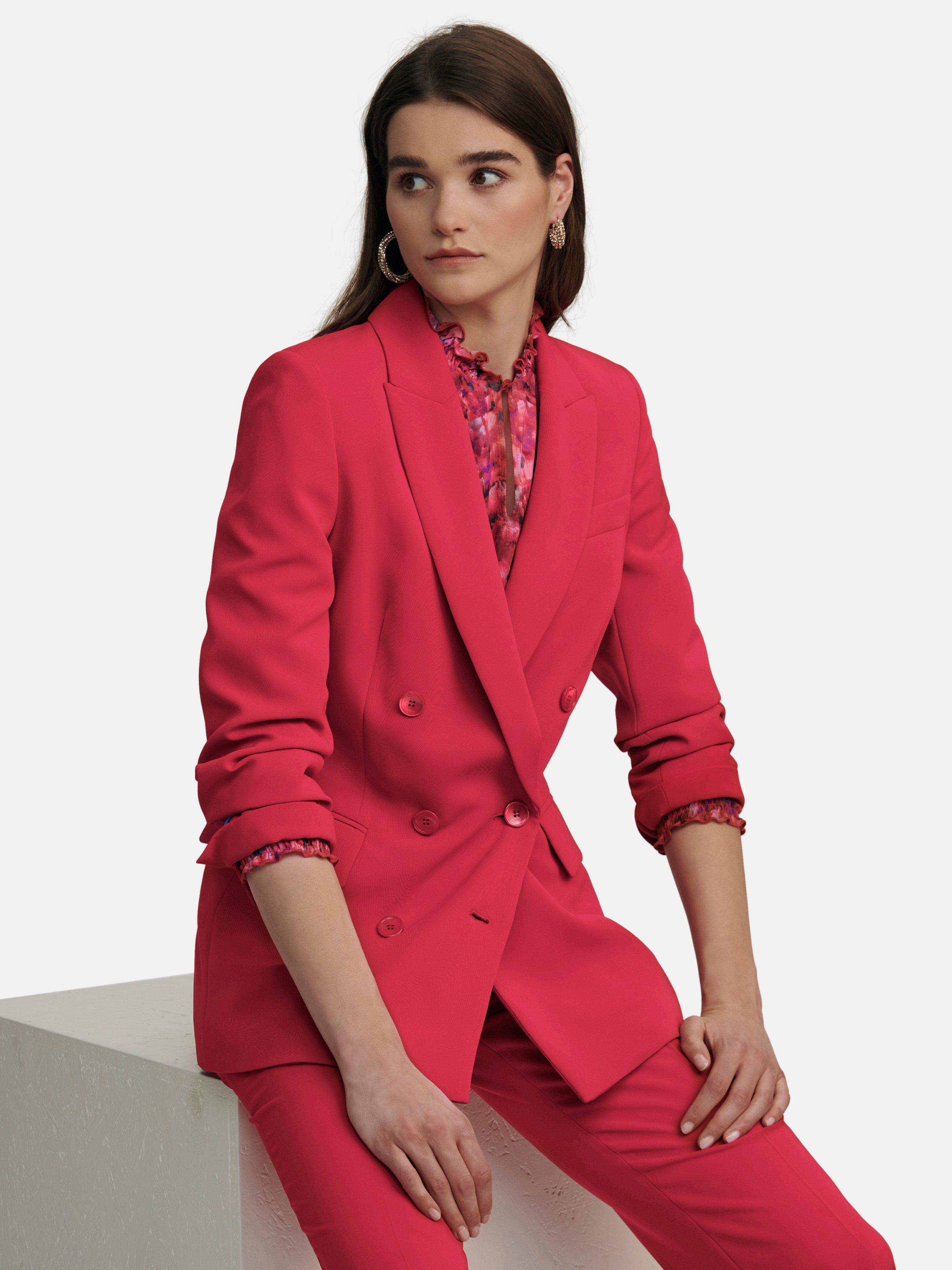 Laura Biagiotti Roma Long Blazer Rot