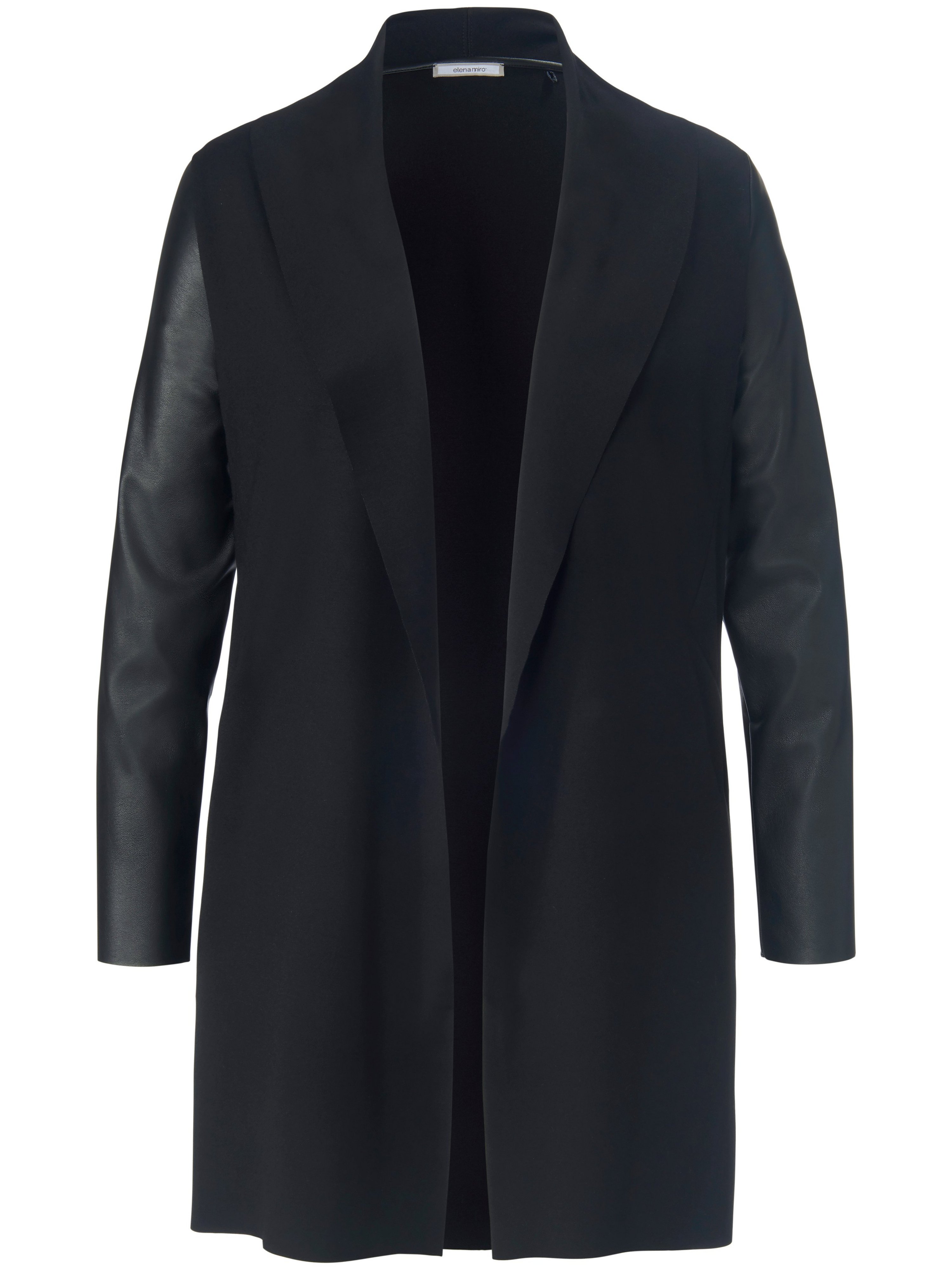 Le manteau coupe blazer confortable  Elena Miro noir