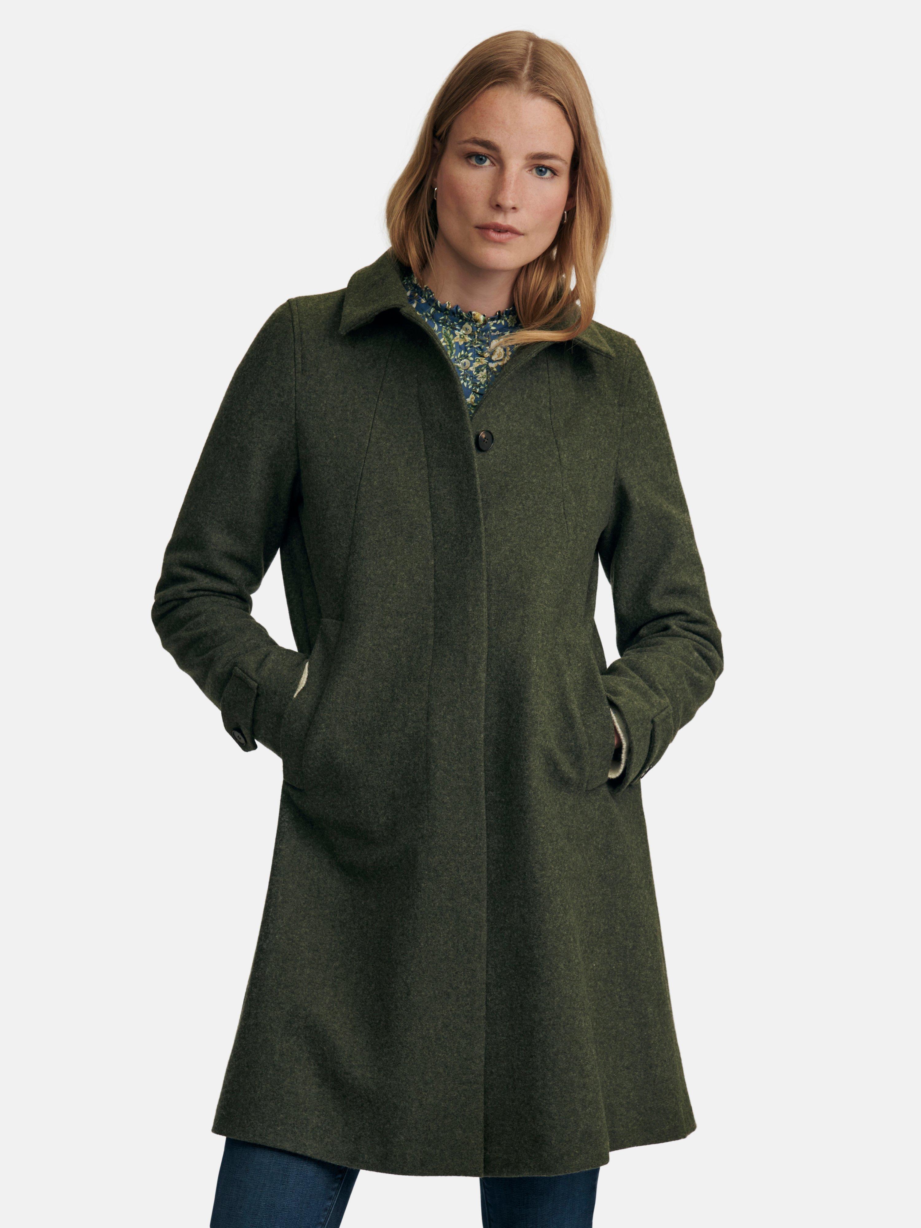 Manteau loden 2024 vert