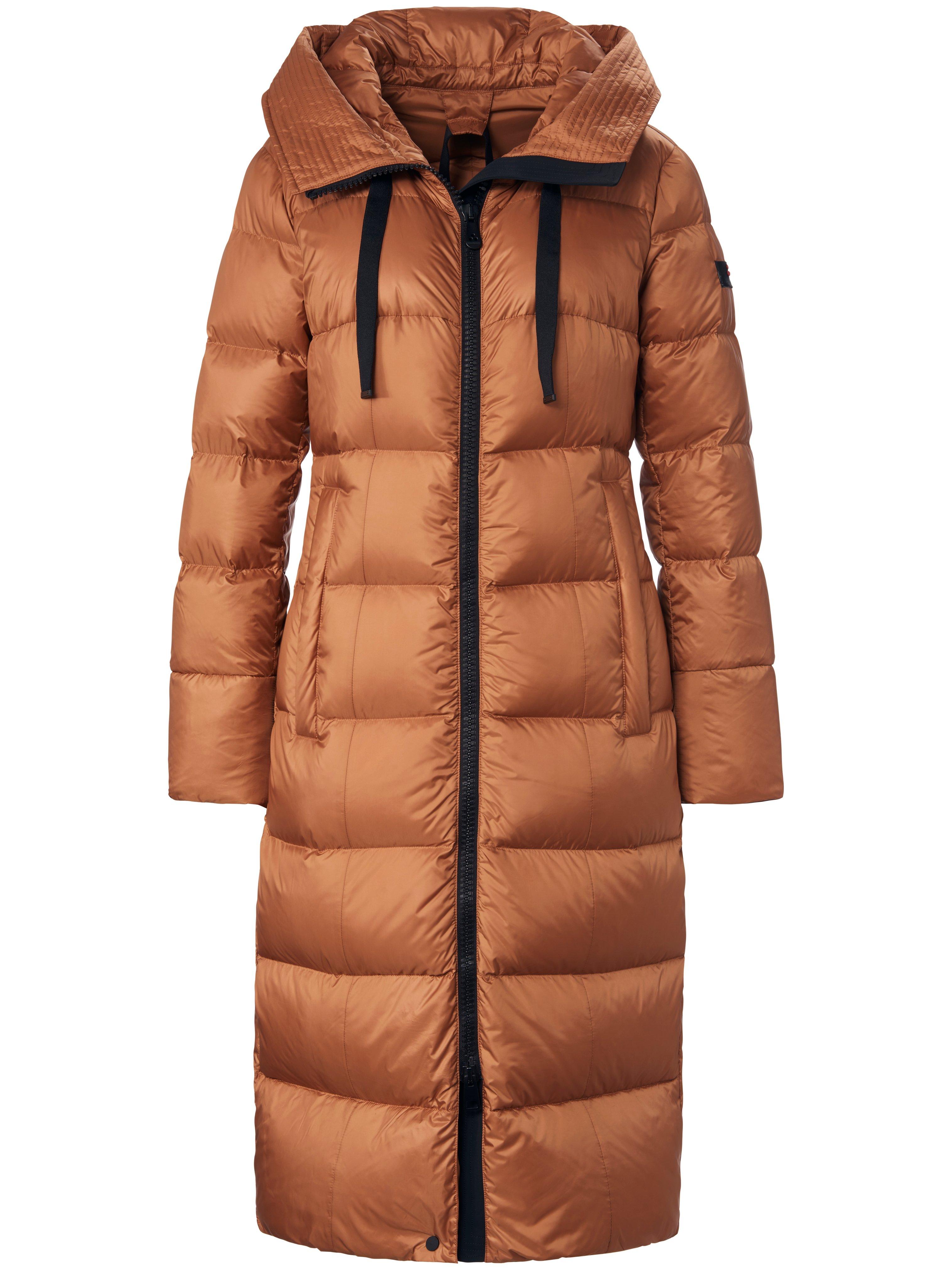 Le manteau doudoune avec capuche  Peuterey marron