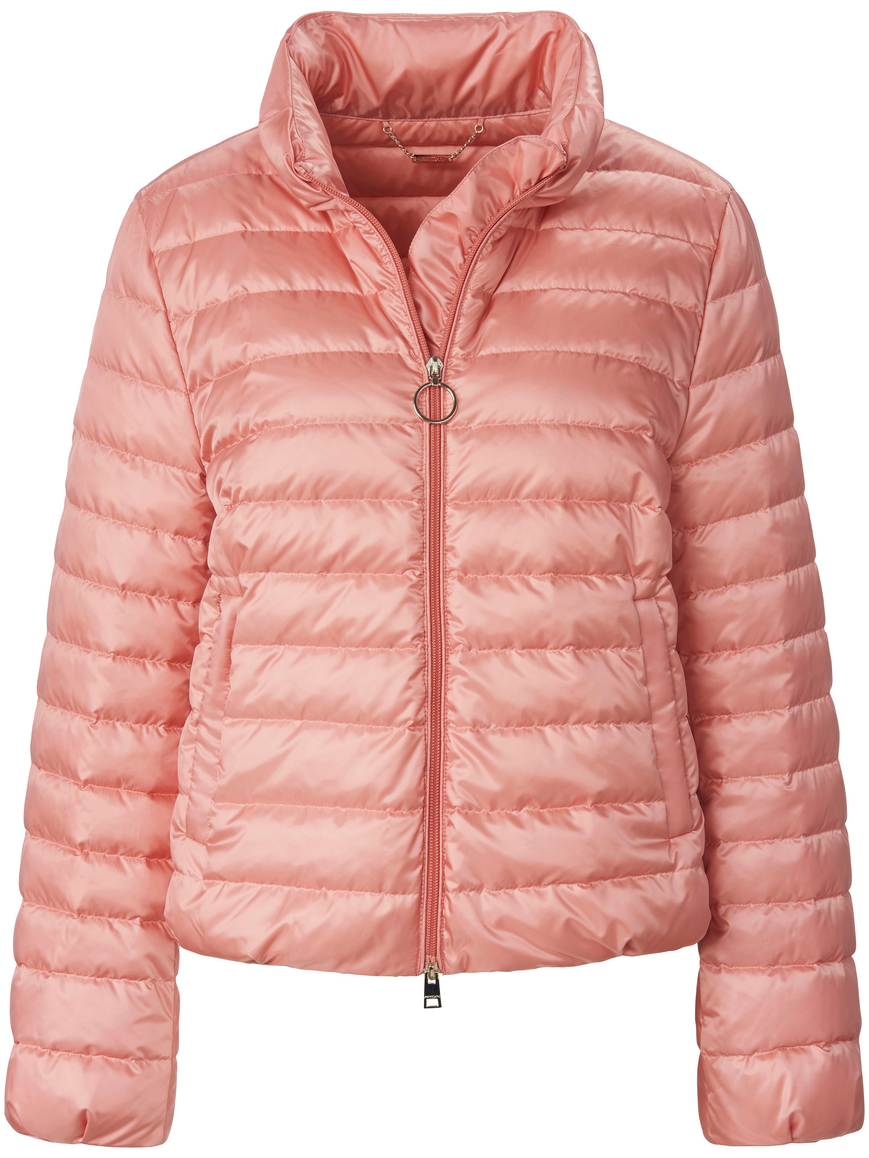 Quilted down jacket Marc Cain pale pink