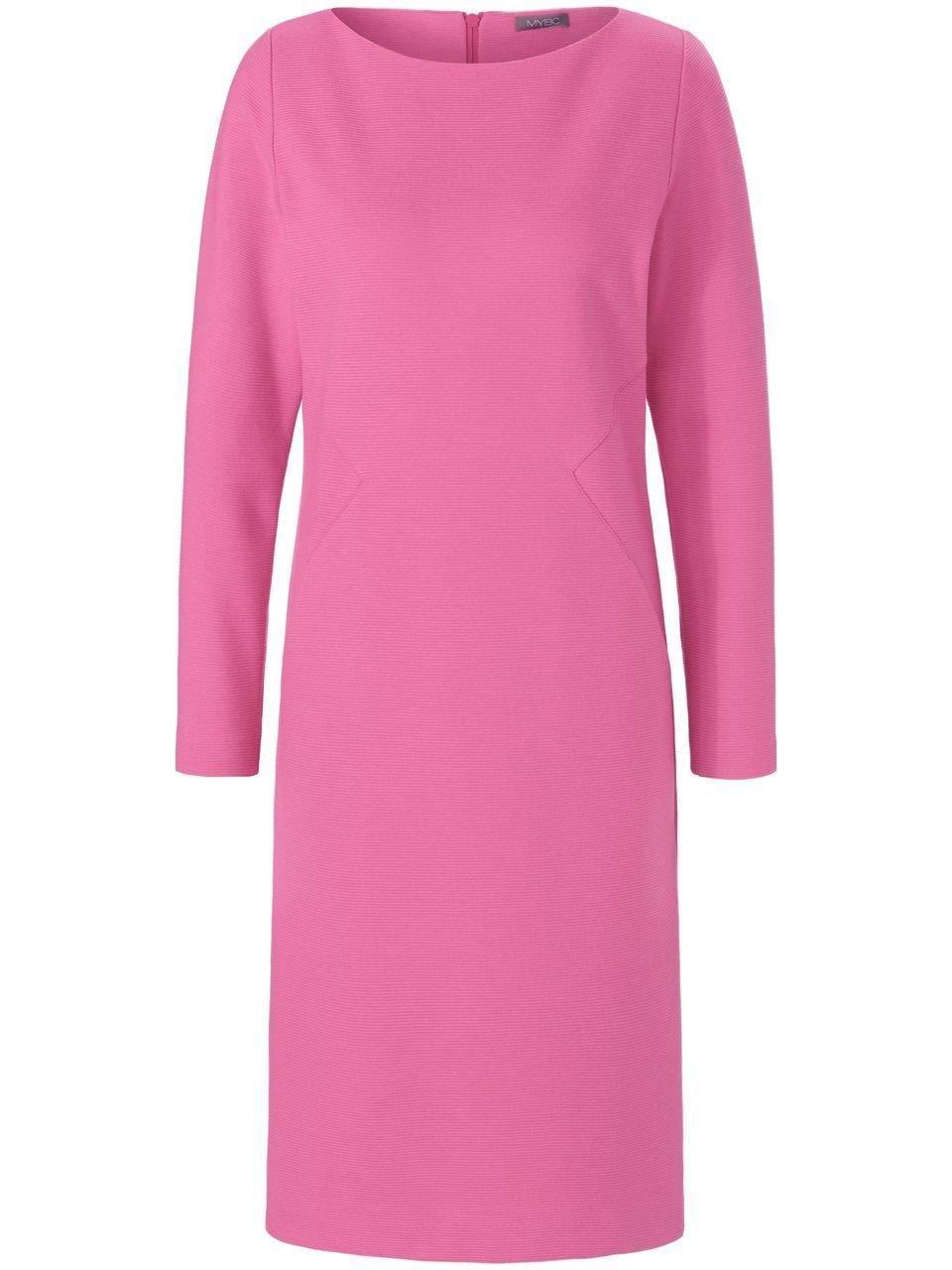 Jersey jurk lange mouwen Van MYBC pink
