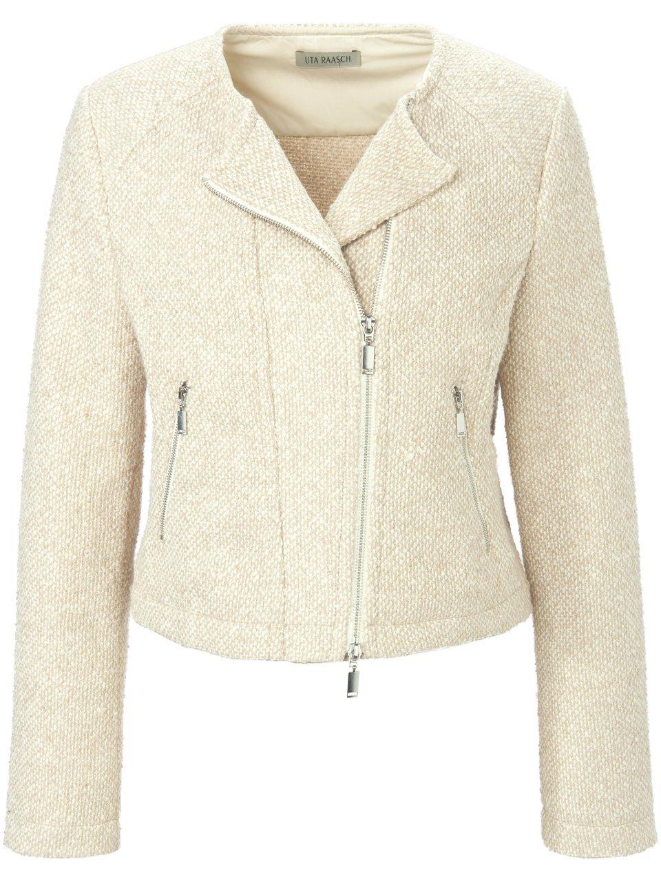 Jas in bikerstijl Van Uta Raasch beige