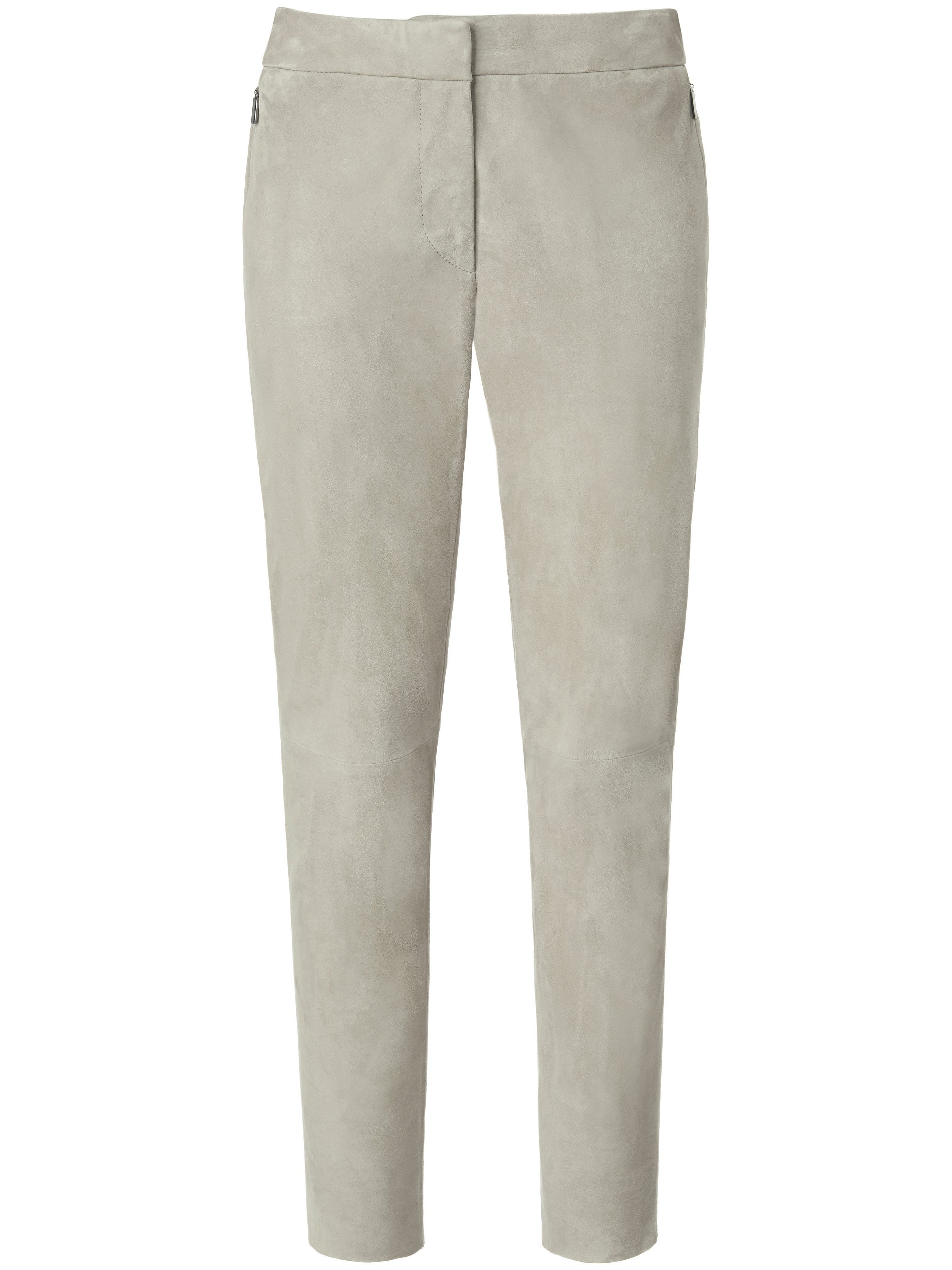 Le pantalon cuir velours chevreau  Fadenmeister Berlin beige taille 38