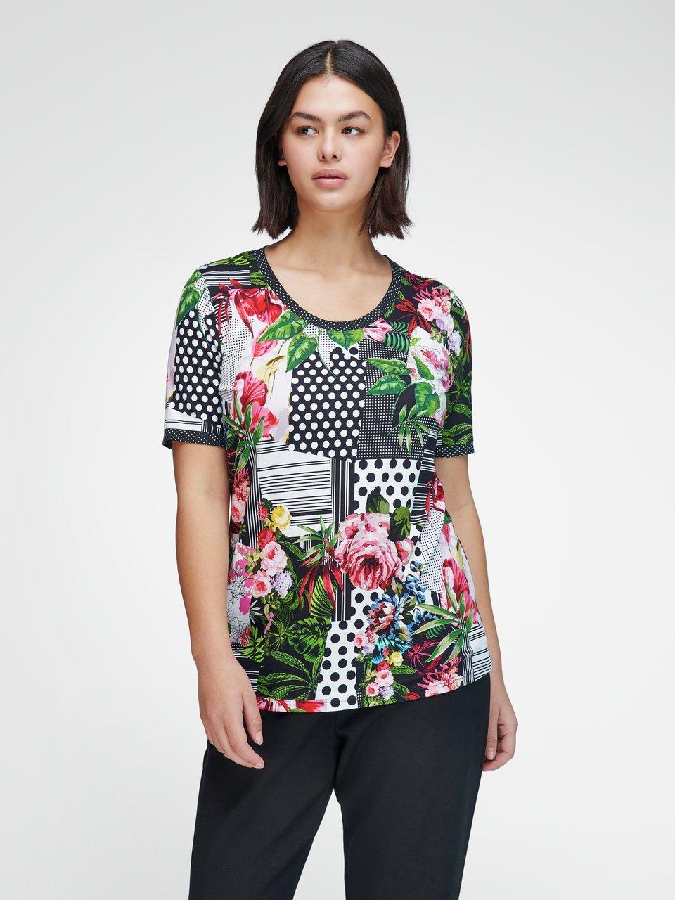 Emilia Lay - Shirt met ronde hals en korte mouwen