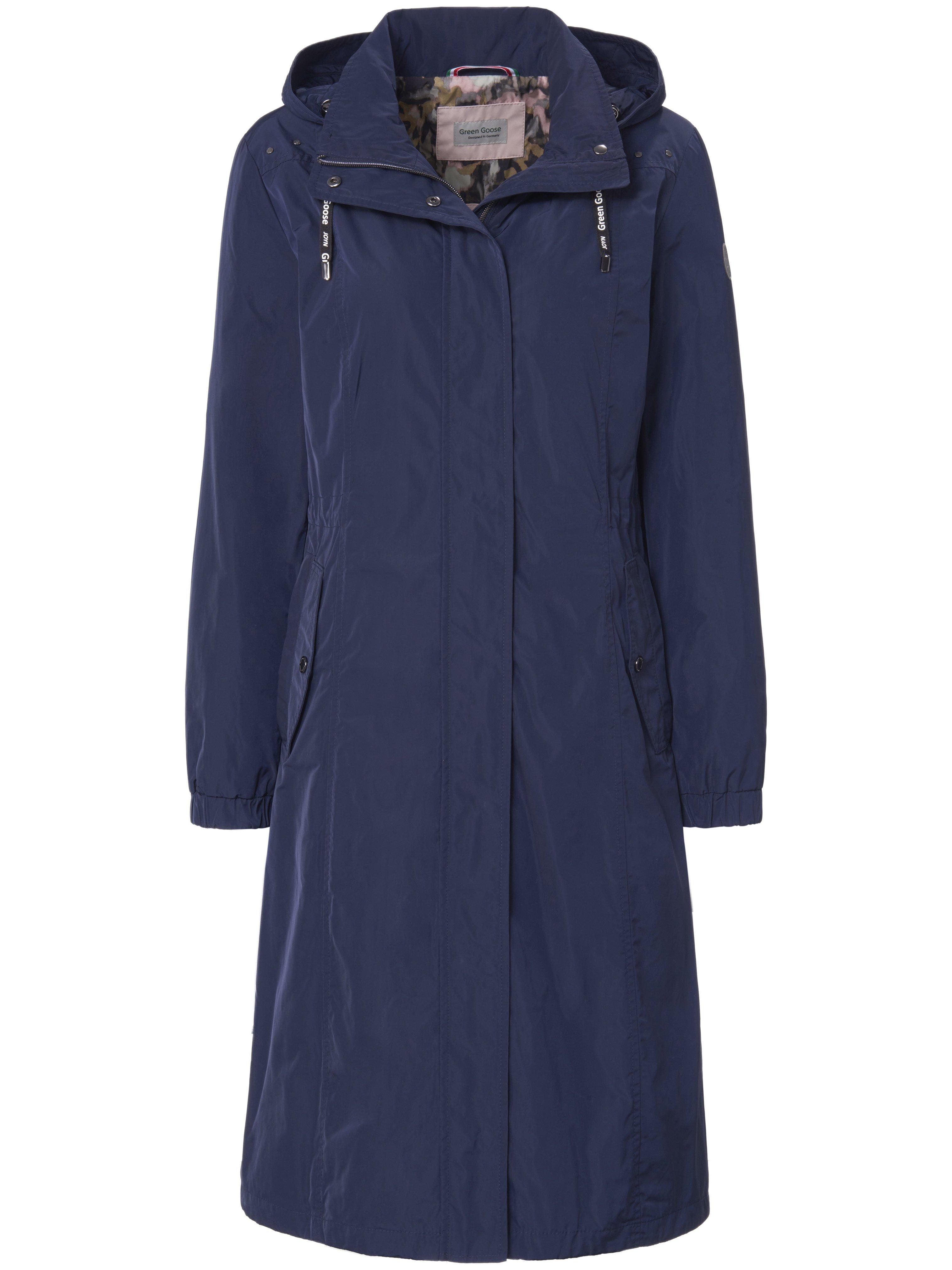 Mantel abnehmbarer Kapuze Green Goose blau günstig online kaufen