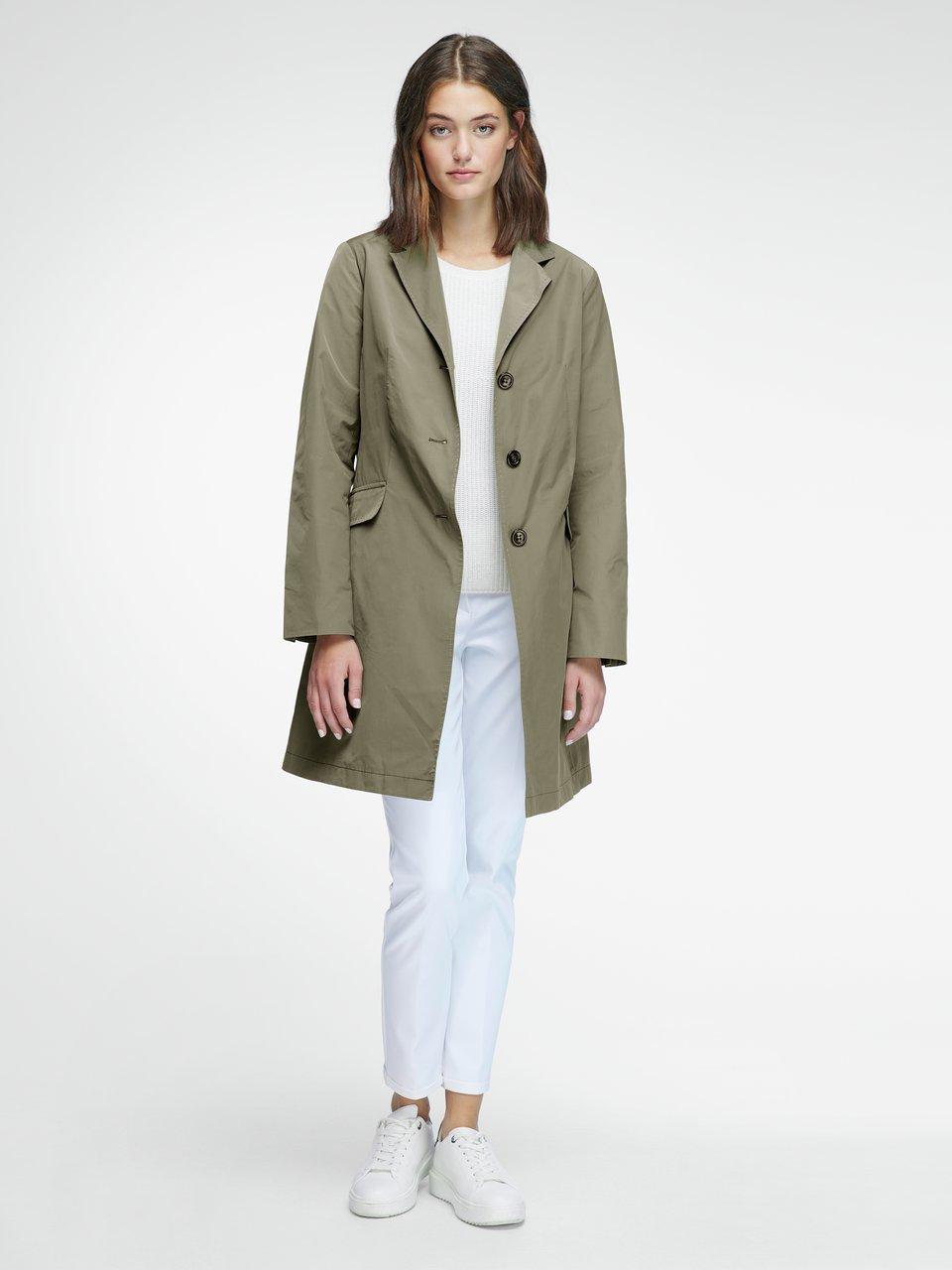 manteau court femme kaki