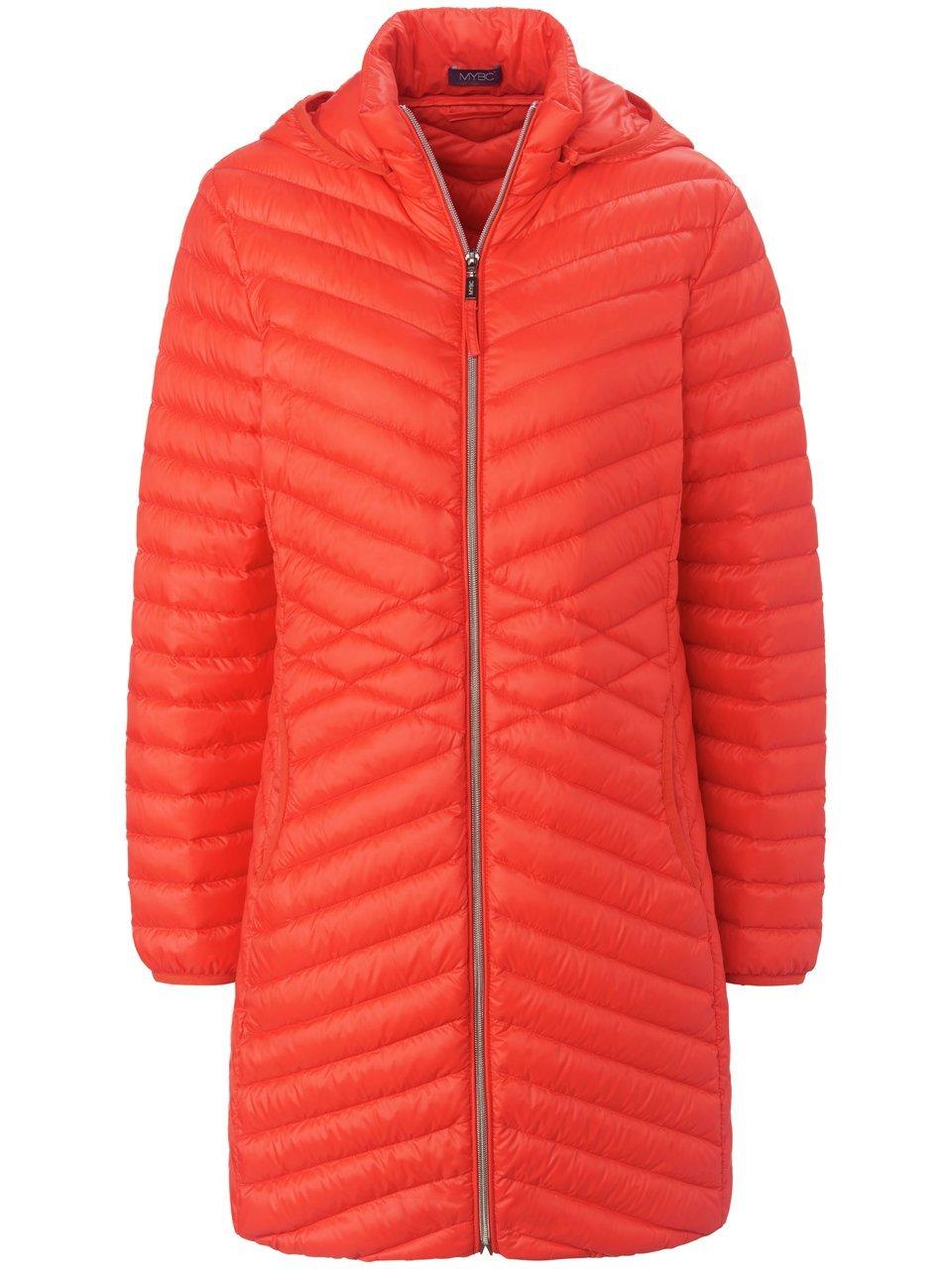 Daunen-Long-Steppjacke MYBC rot günstig online kaufen