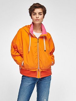 Le manteau 2 1 manches amovibles orange Peter Hahn Femme Vêtements Manteaux & Vestes Vestes Blousons 