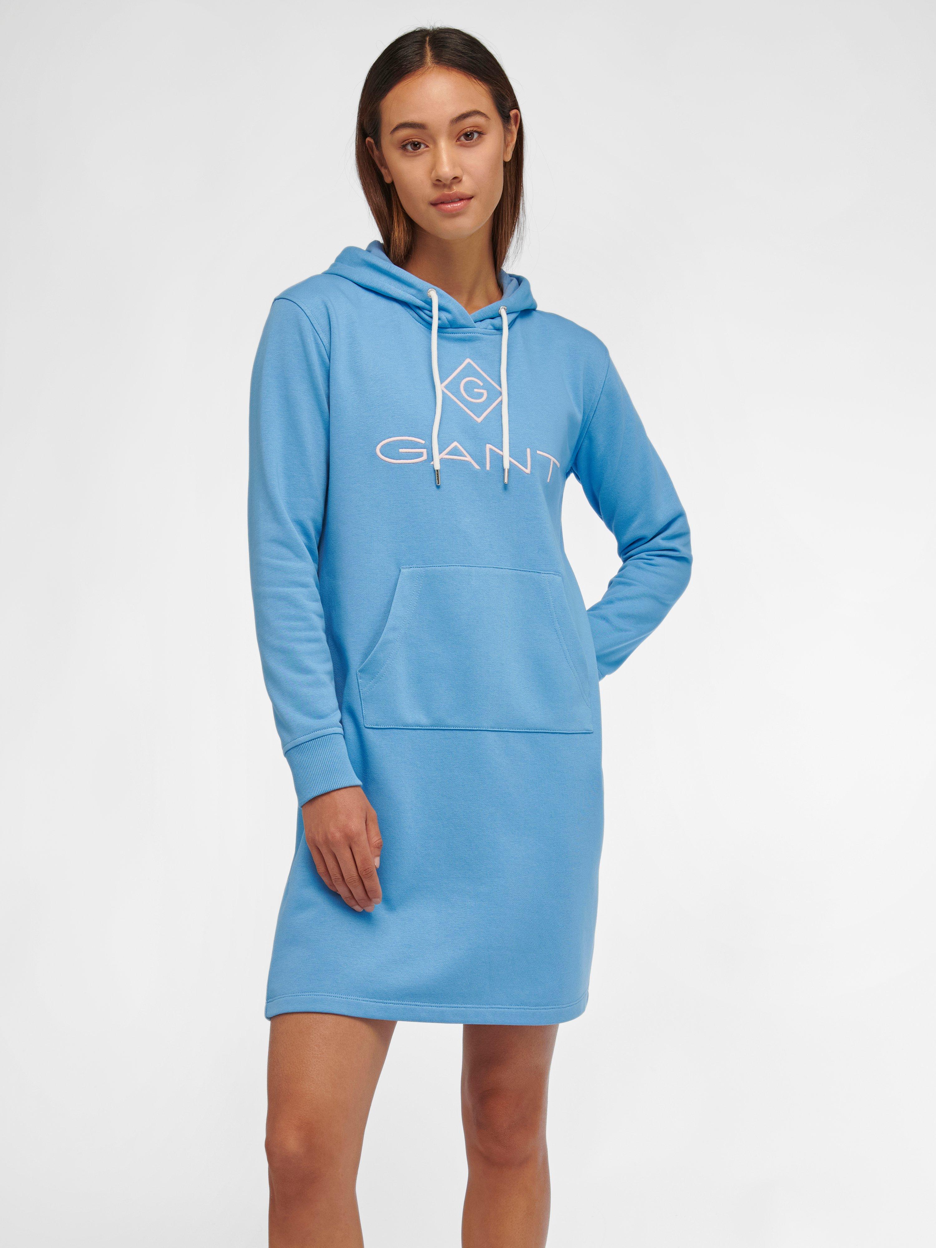 GANT - Hoodie-Kleid - Hellblau