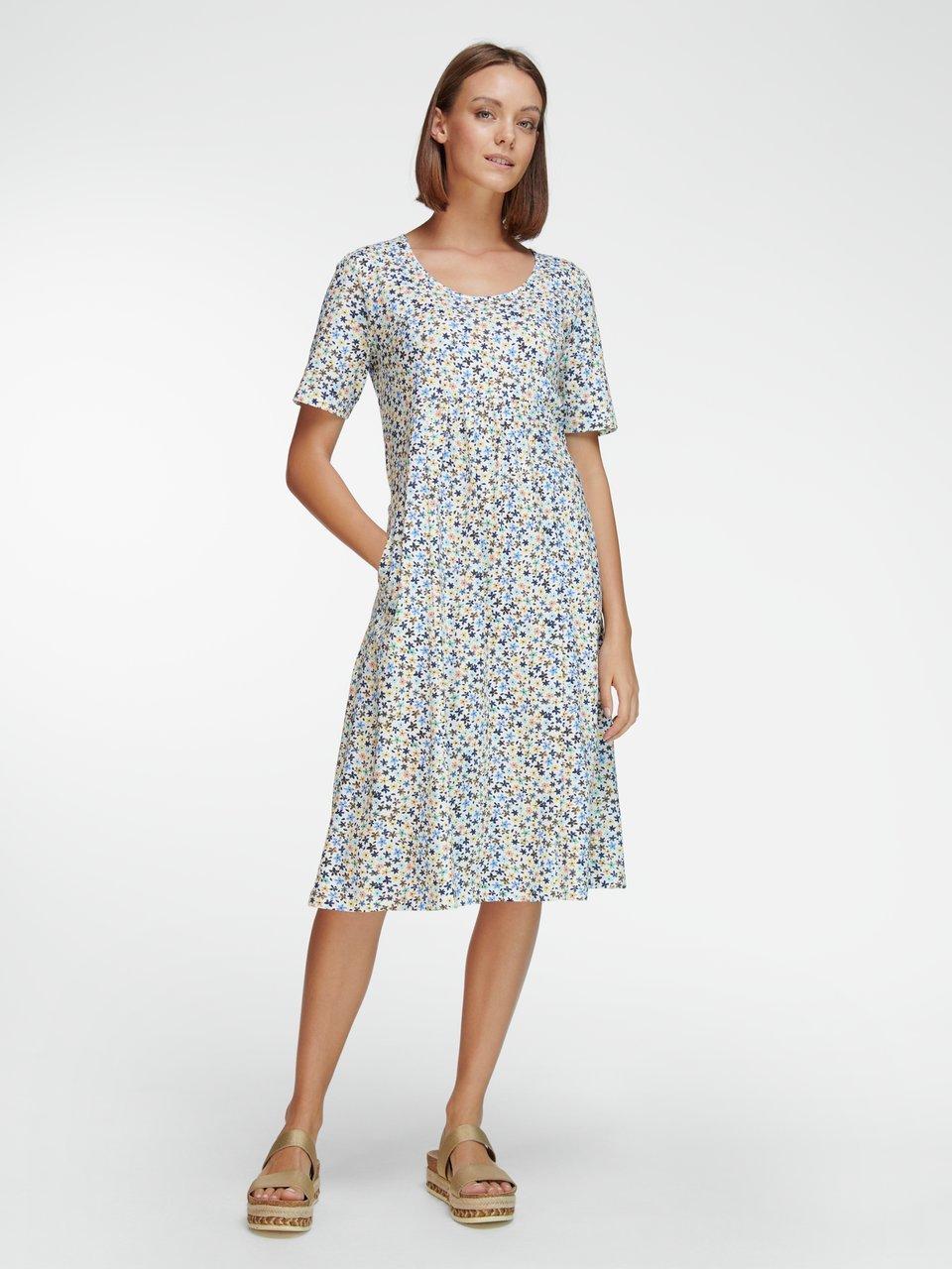 Green Cotton - Jersey-Kleid mit Rundhals-Ausschnitt