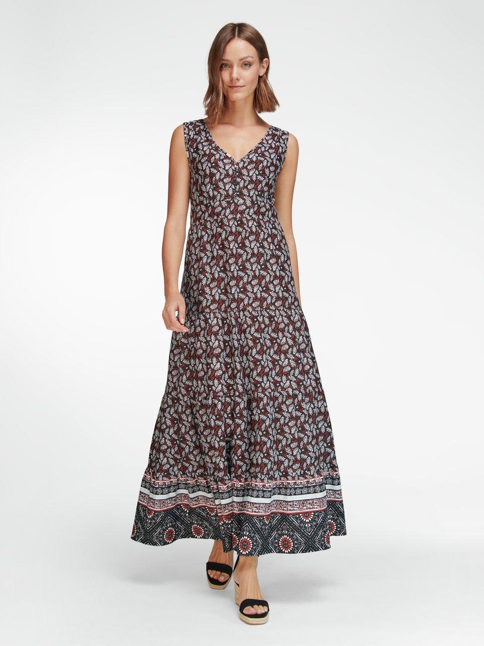 Green Cotton - Jersey-Kleid mit V-Ausschnitt