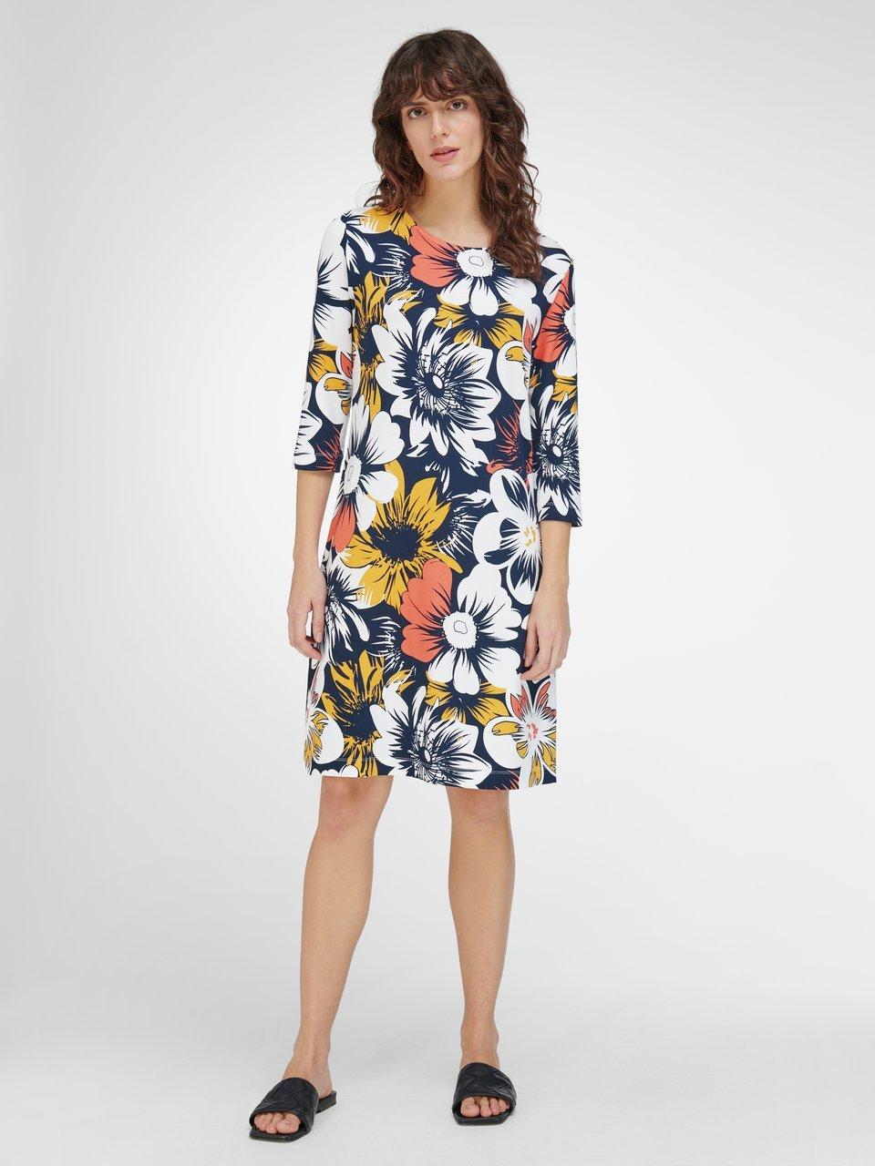 Peter Hahn - Jersey-Kleid mit 3/4-Arm