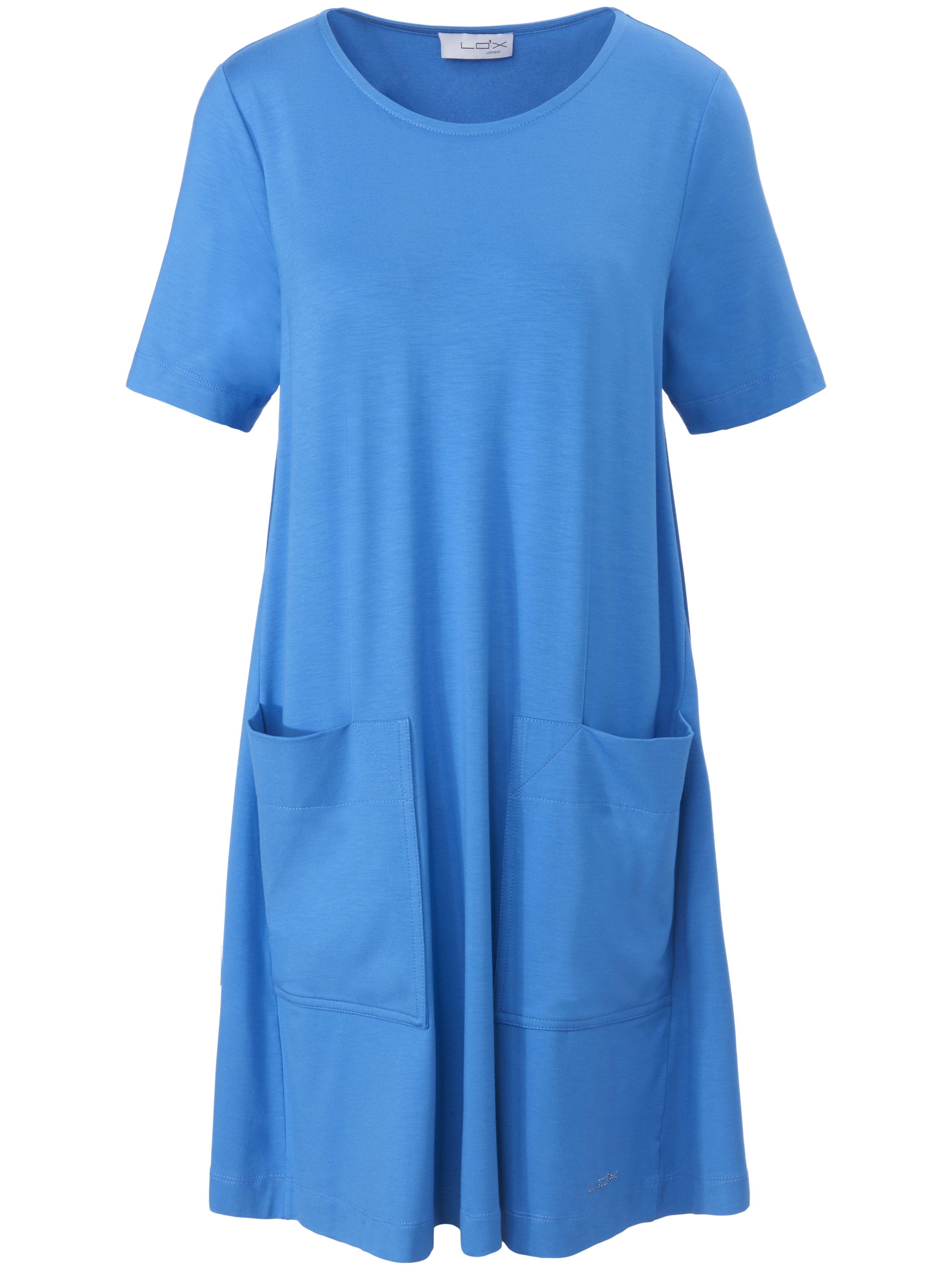 Jerseyjurk korte mouwen Van Looxent blauw
