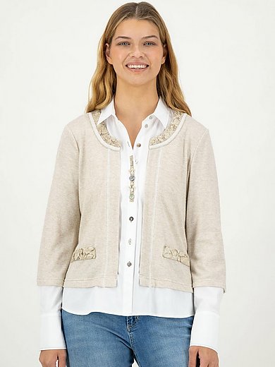 Just White - 2-in-1-Cardigan