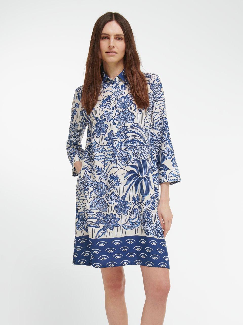 Ana Alcazar - Kleid - Blau/Weiß