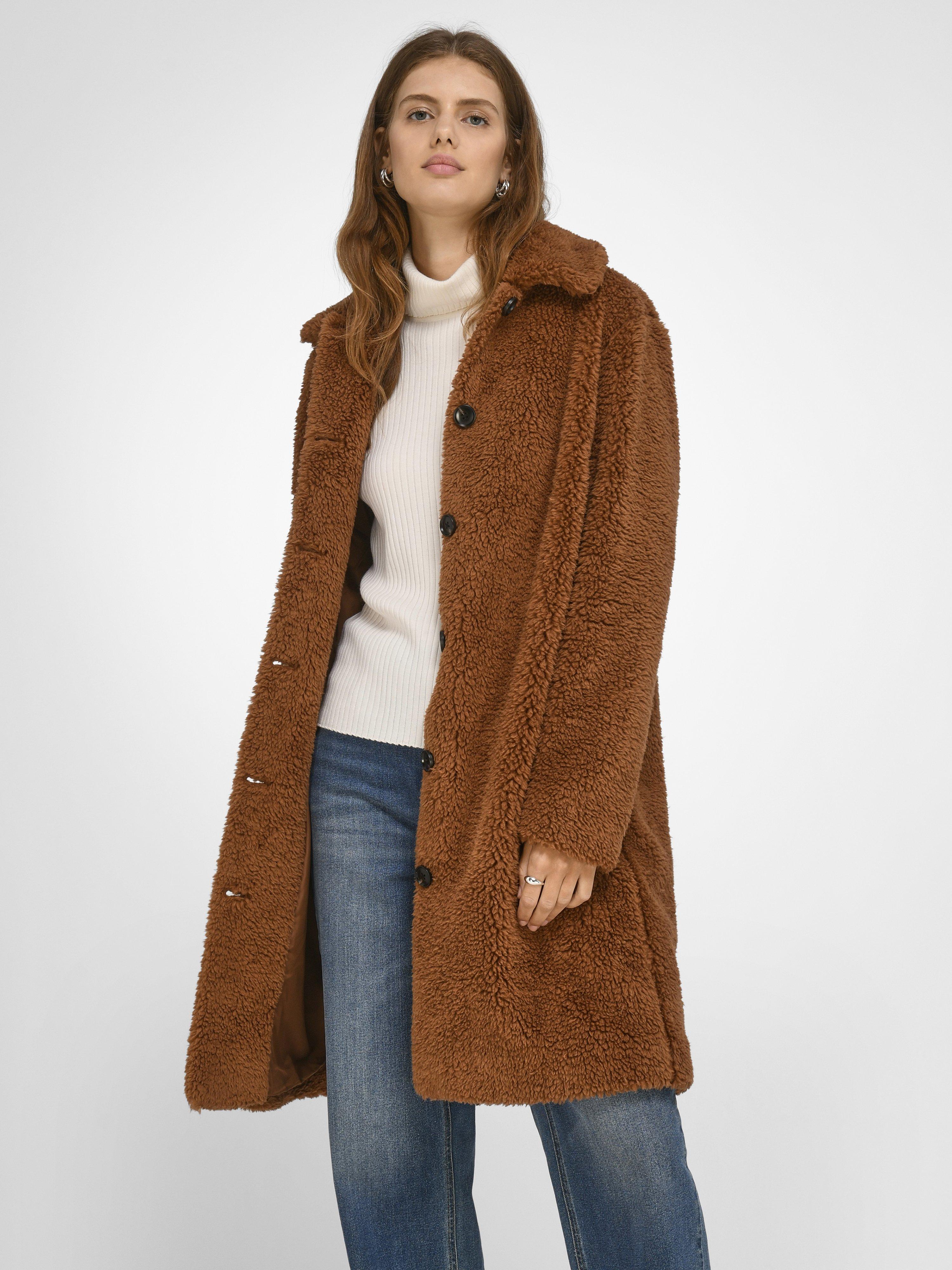 manteau peluche