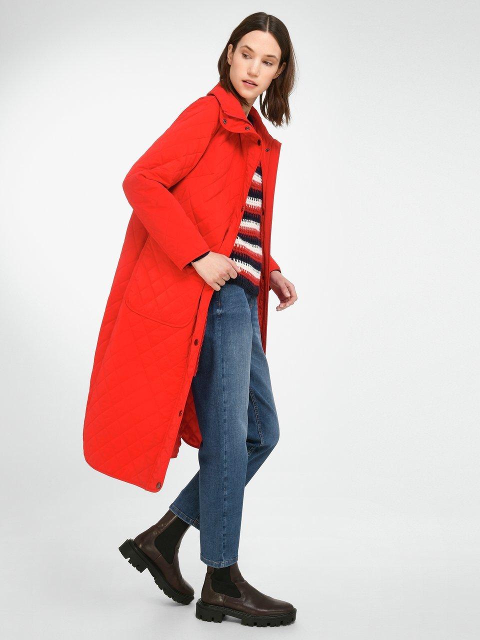 manteau a capuche rouge