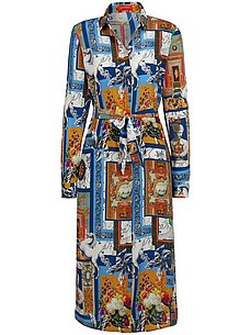 dress in 100% silk laura biagiotti roma multicoloured