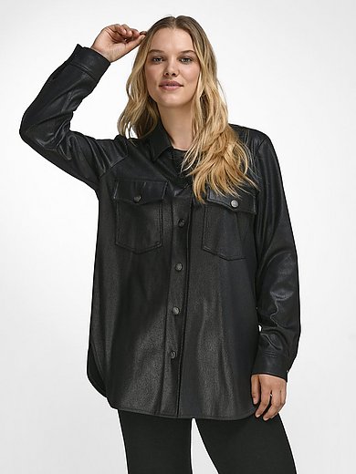 Anna Aura - La veste-chemise matière synthétique