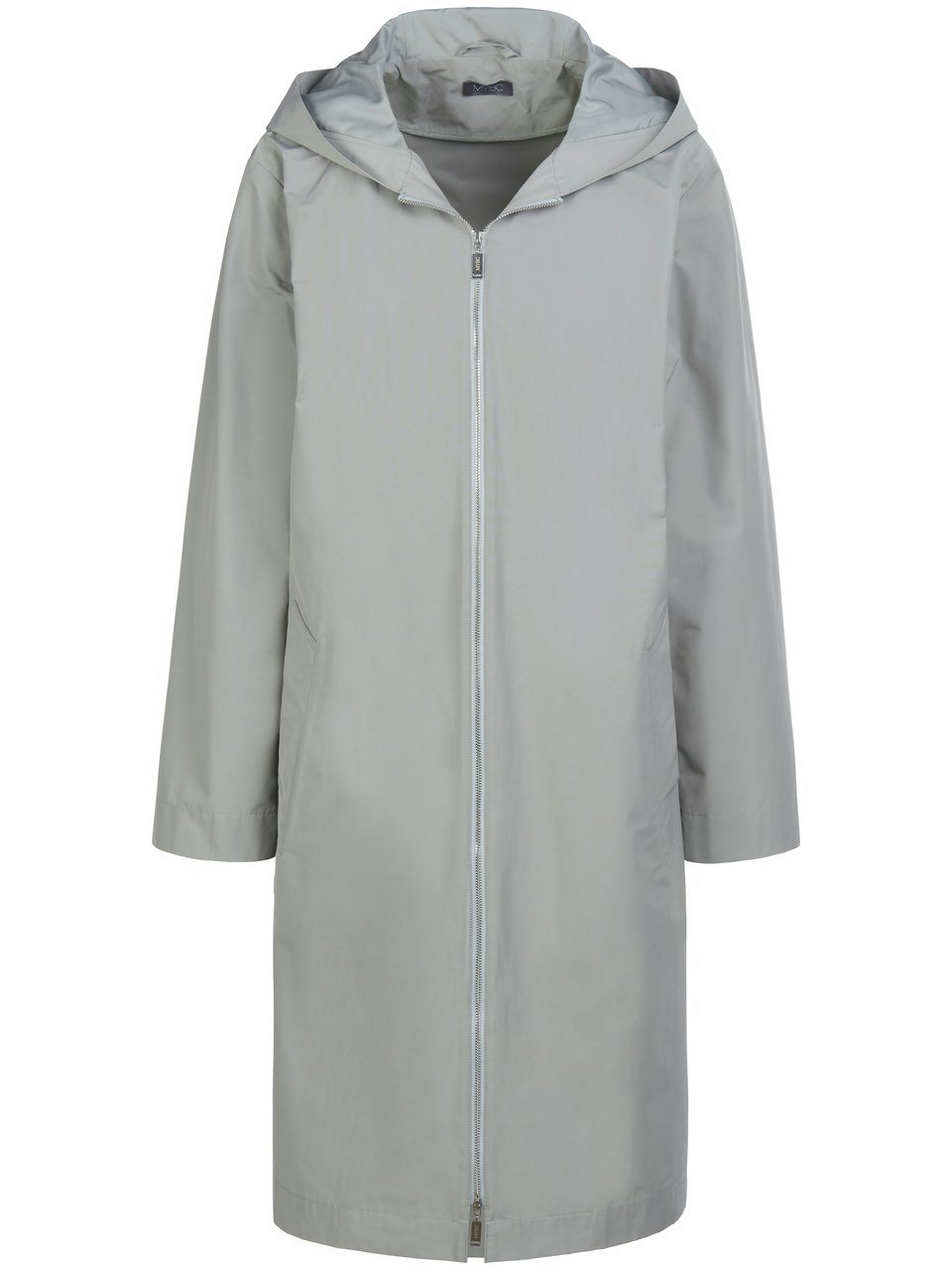 La veste longue 3 1 100% polyester  MYBC gris taille 48