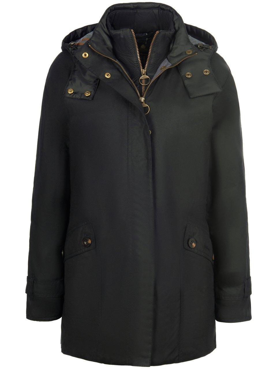 Parka capuchon Van Barbour zwart