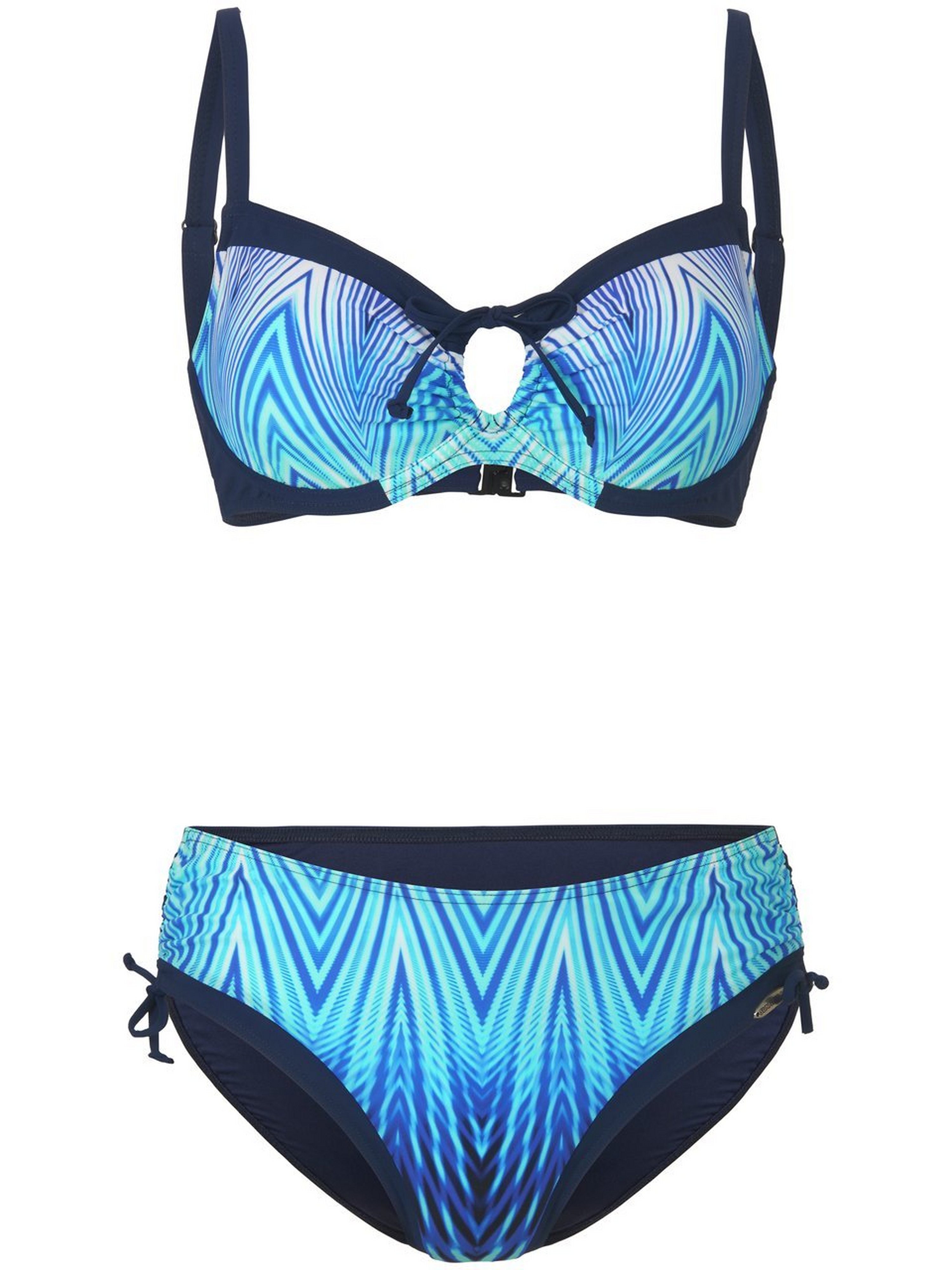 Bikini grafische print Van Sunflair blauw