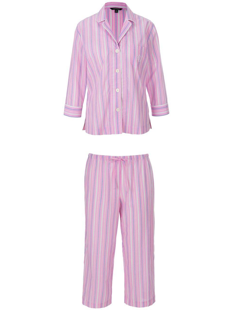 Pyjama streepmotief Van Lauren Ralph Lauren roze