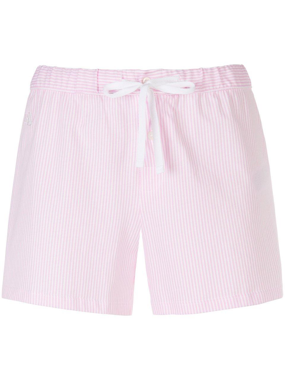 Pyjamashort 100% katoen Van Lauren Ralph Lauren roze