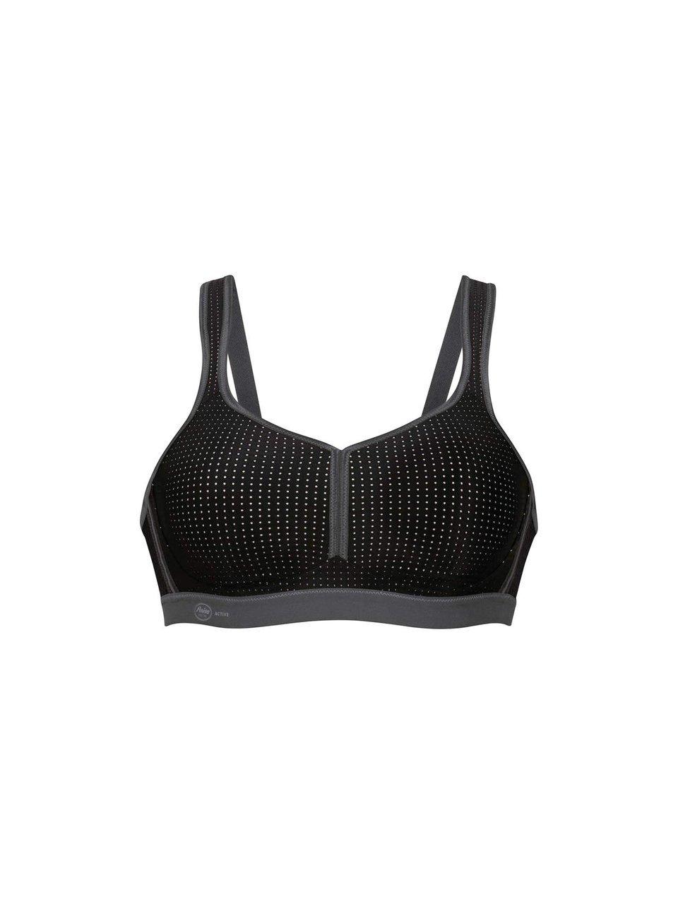 Anita Active Active Sport Bh 5566 445 Zwart/Antraciet - maat 80A