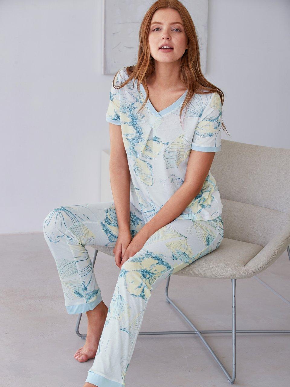 Hautnah - Pyjama met bloemmotieven