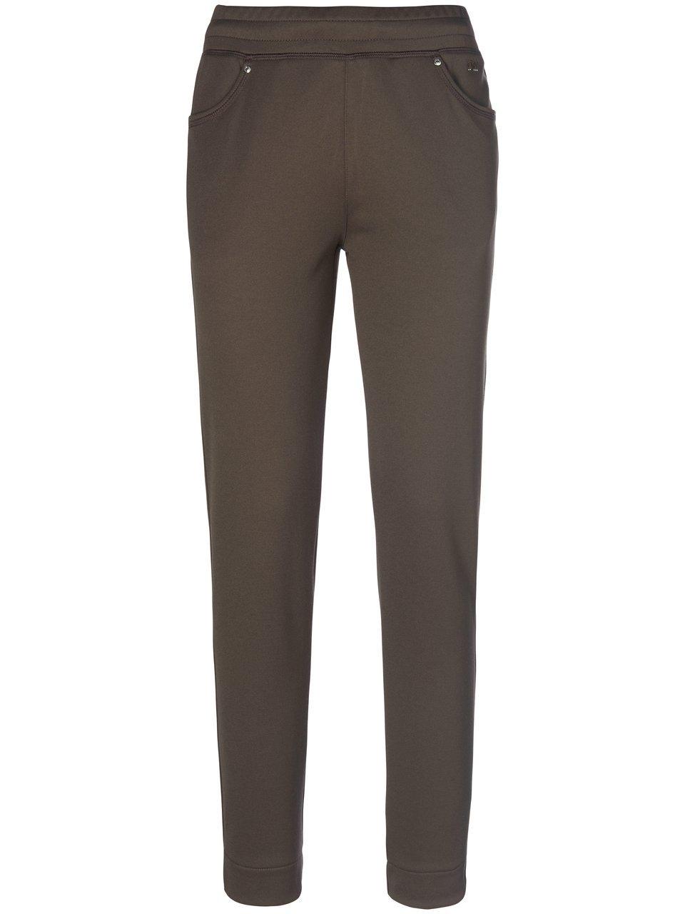 Enkellange joggingbroek elastische band Van Canyon bruin