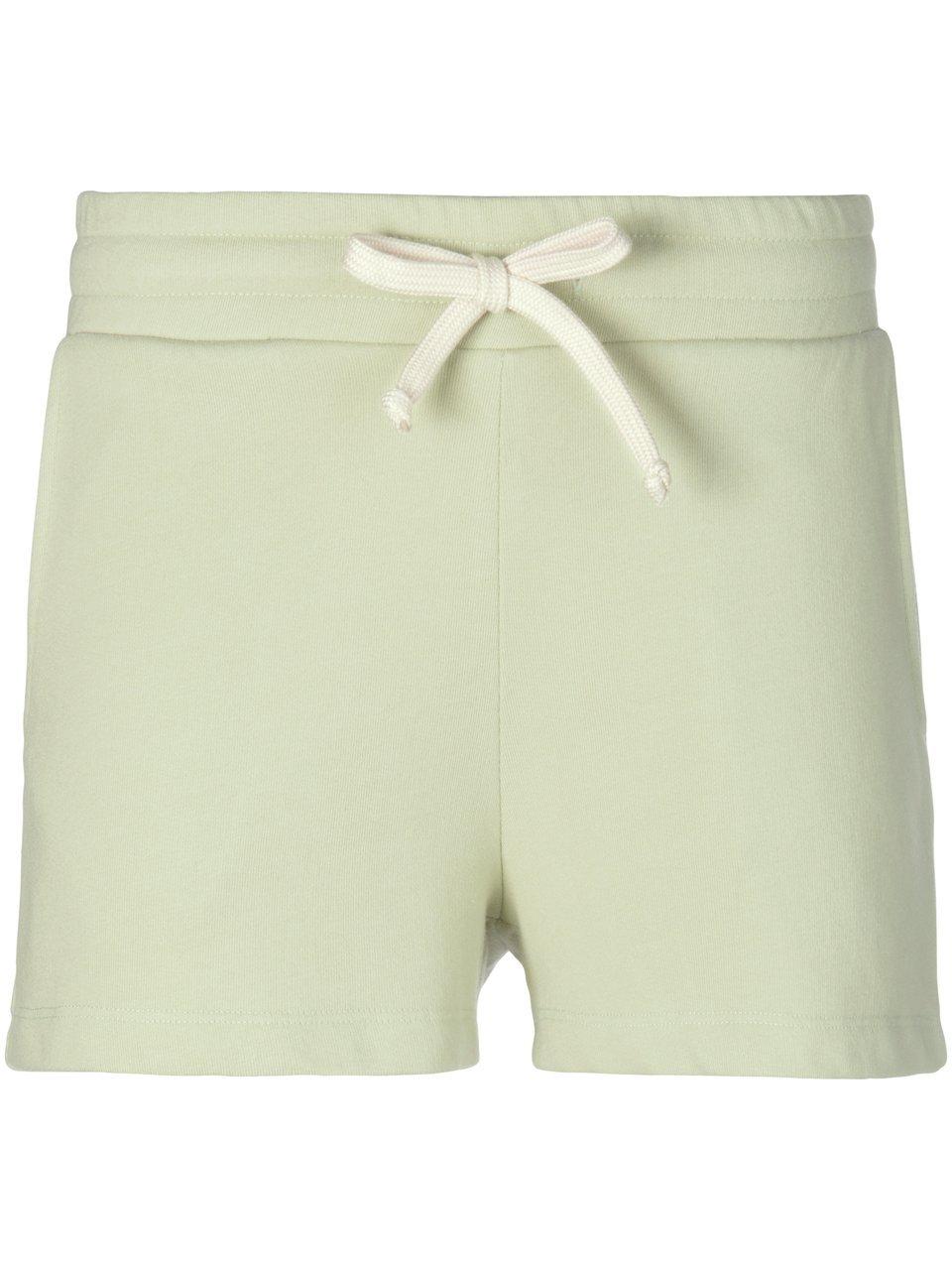 Korte sweatshort elastische band Van Juvia groen