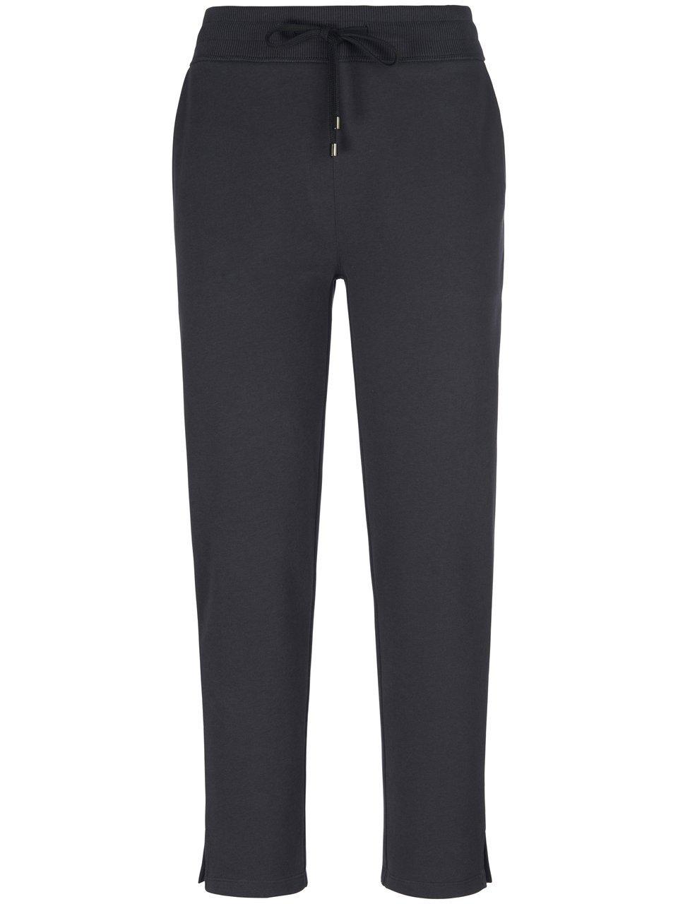 7/8-broek elastische band Van Juvia blauw