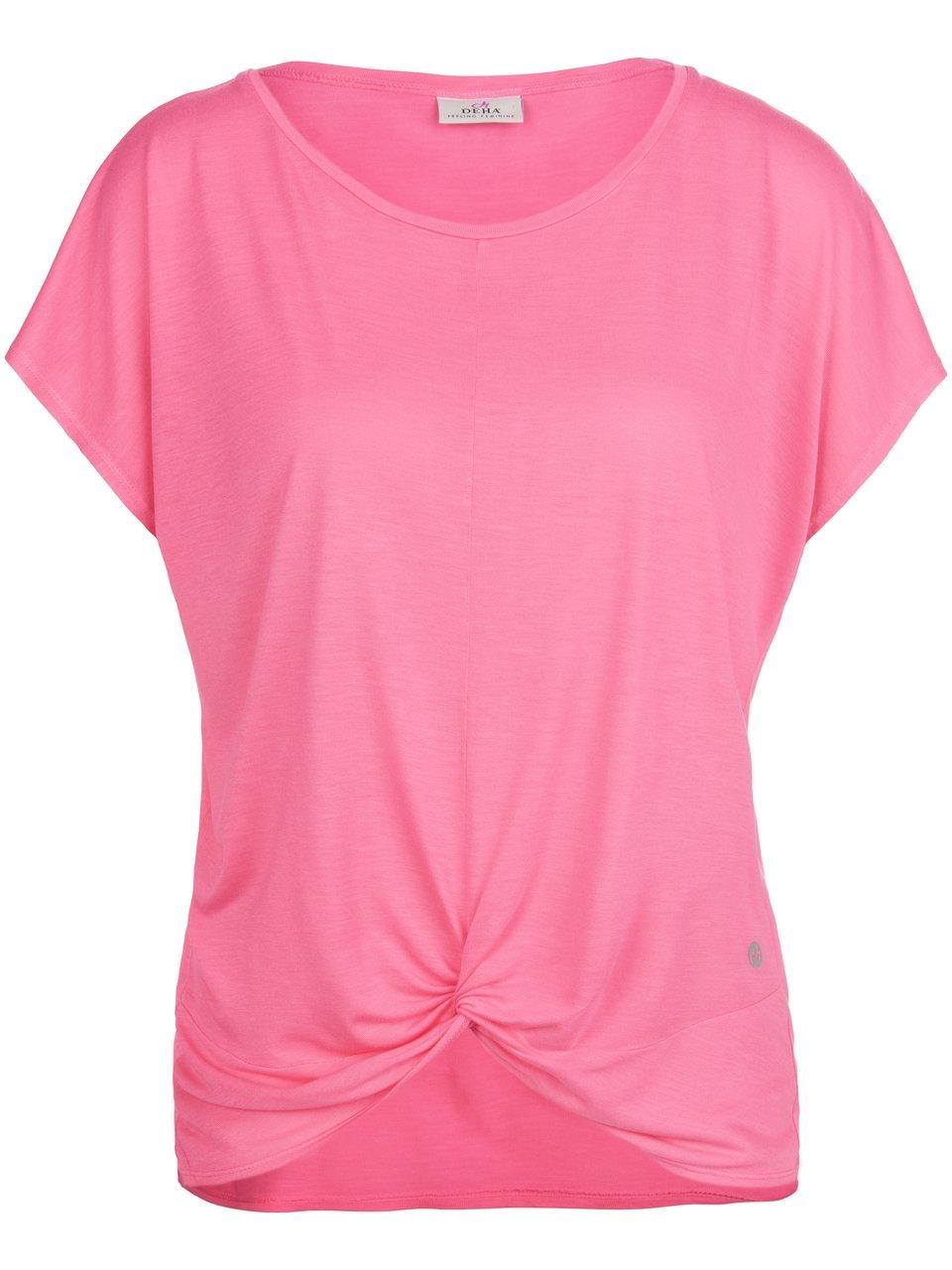 Shirt ronde hals en korte mouwen Van DEHA pink