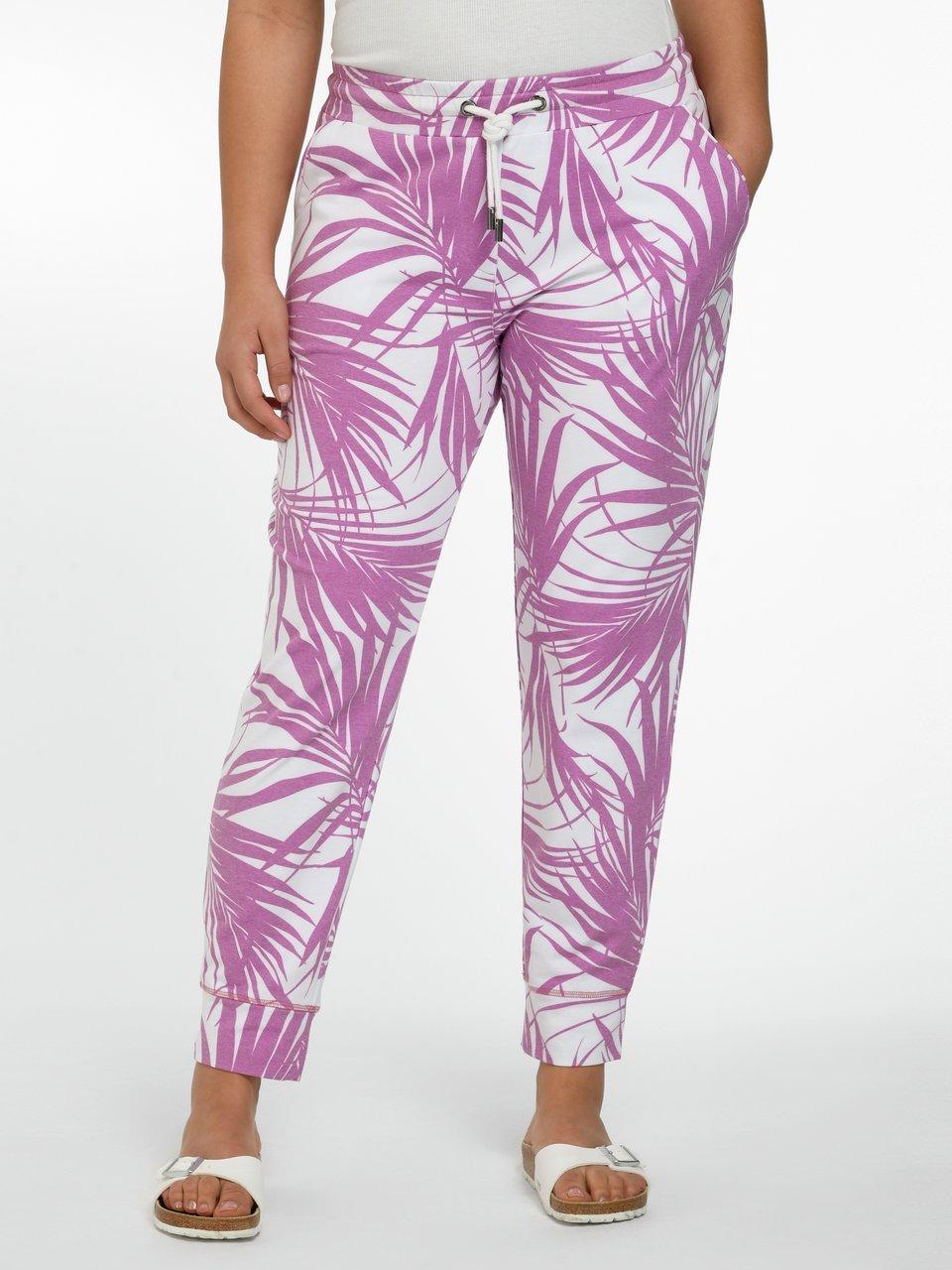 Emilia Lay - Enkellange sweatbroek met print