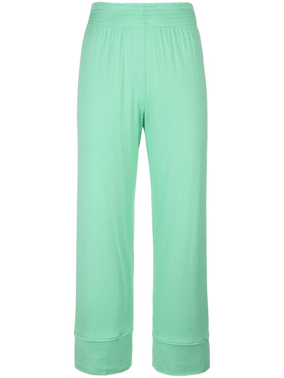 7/8-pyjamabroek elastische tailleband Van Mey groen